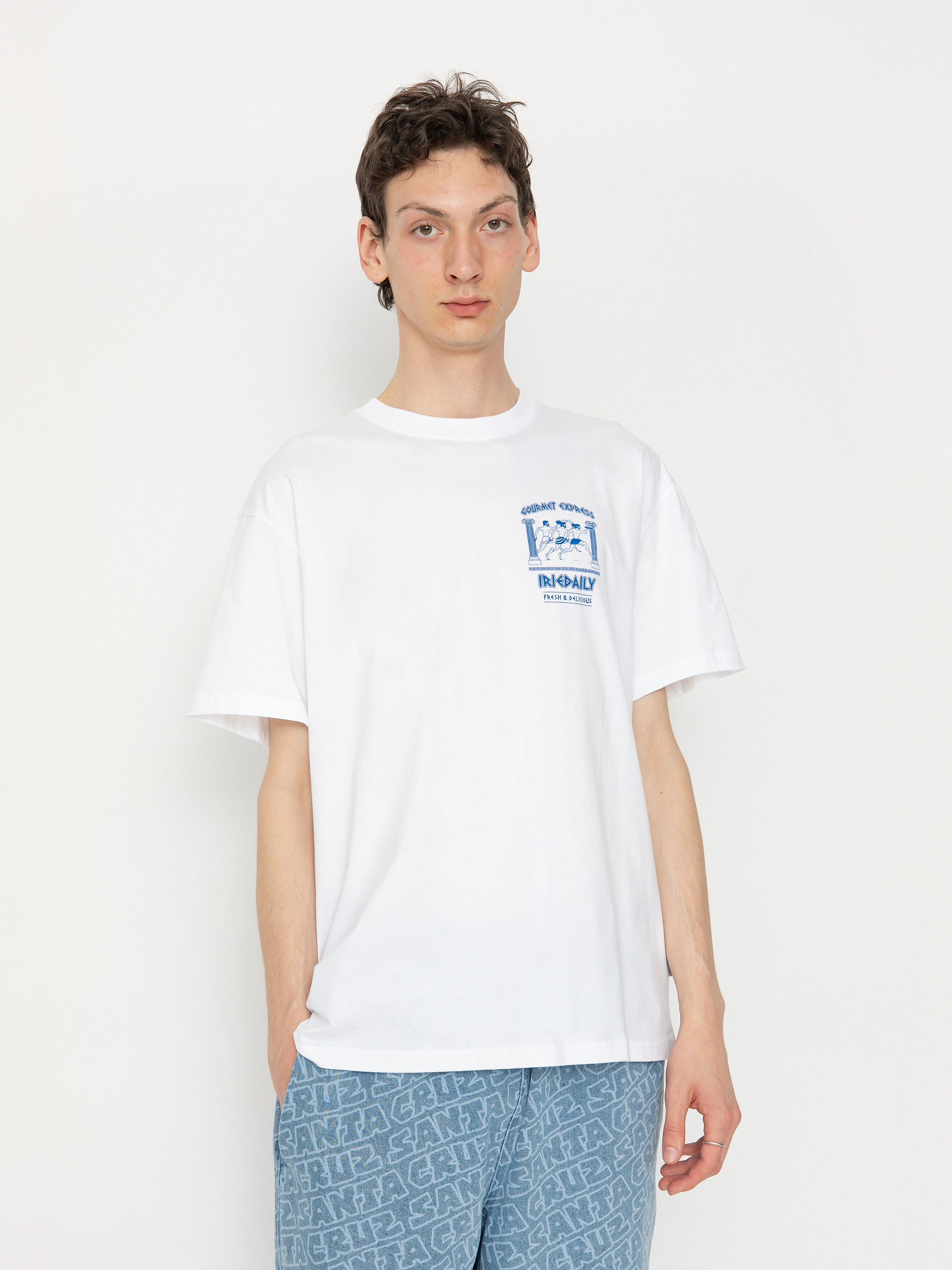 Tričko Iriedaily Gourmet Express (white)