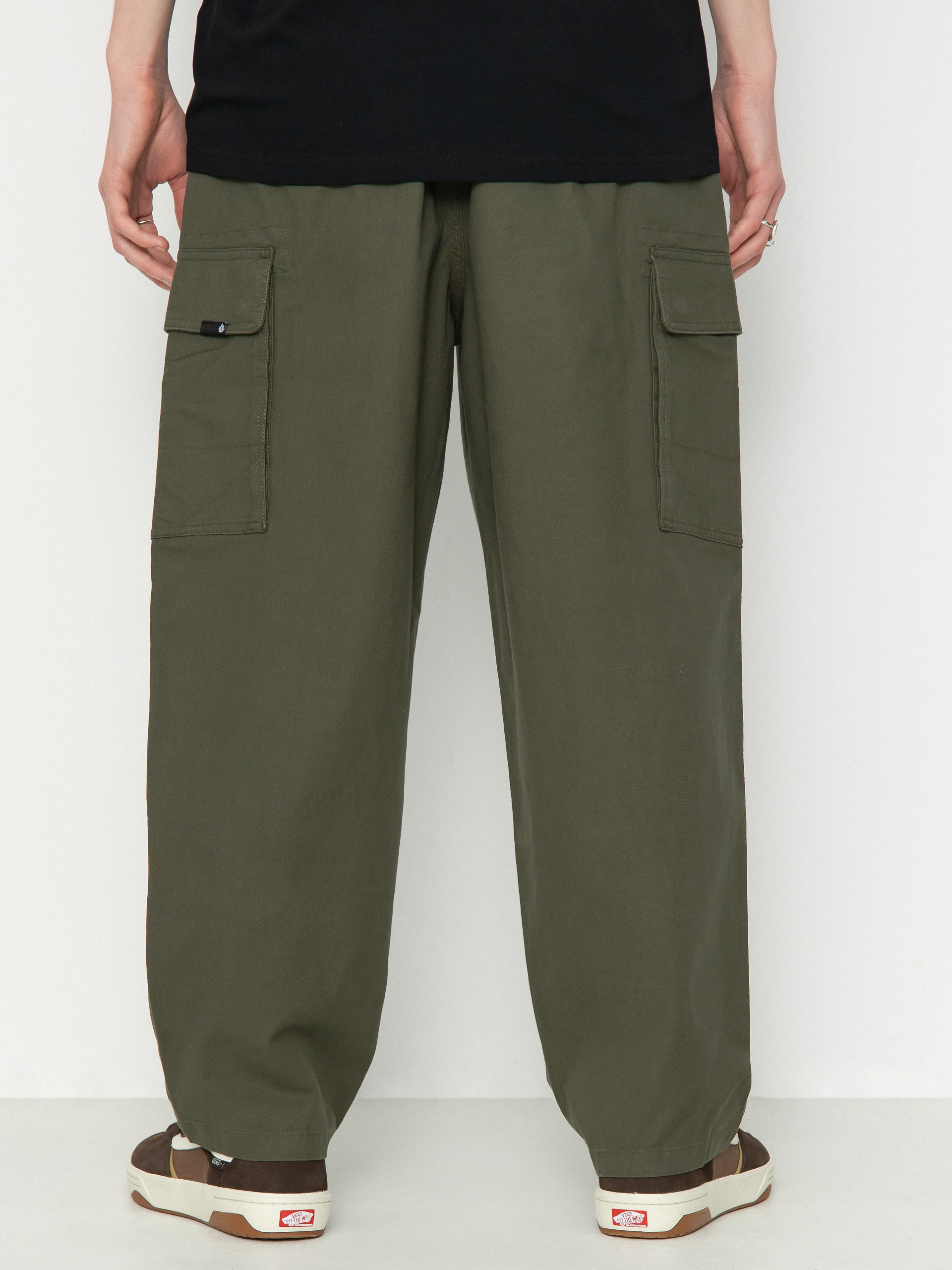 Kalhoty Volcom Billow Tapered Ew Cargo (squadron green)