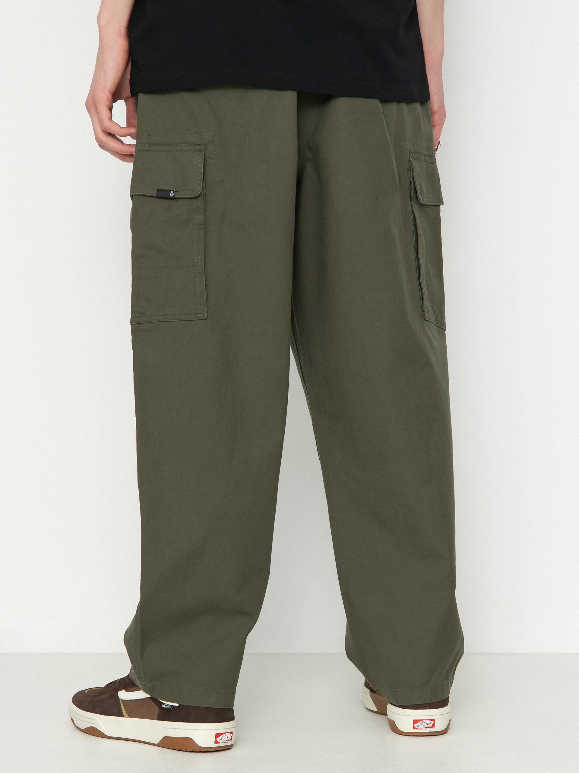Kalhoty Volcom Billow Tapered Ew Cargo (squadron green)