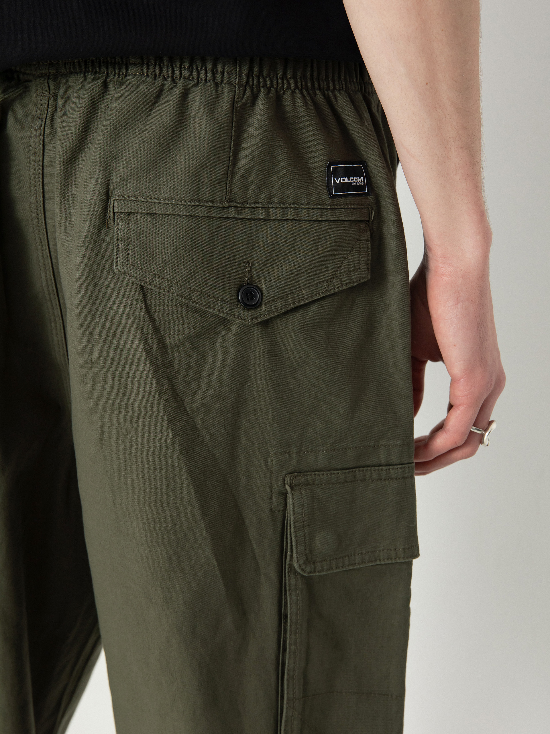 Kalhoty Volcom Billow Tapered Ew Cargo (squadron green)