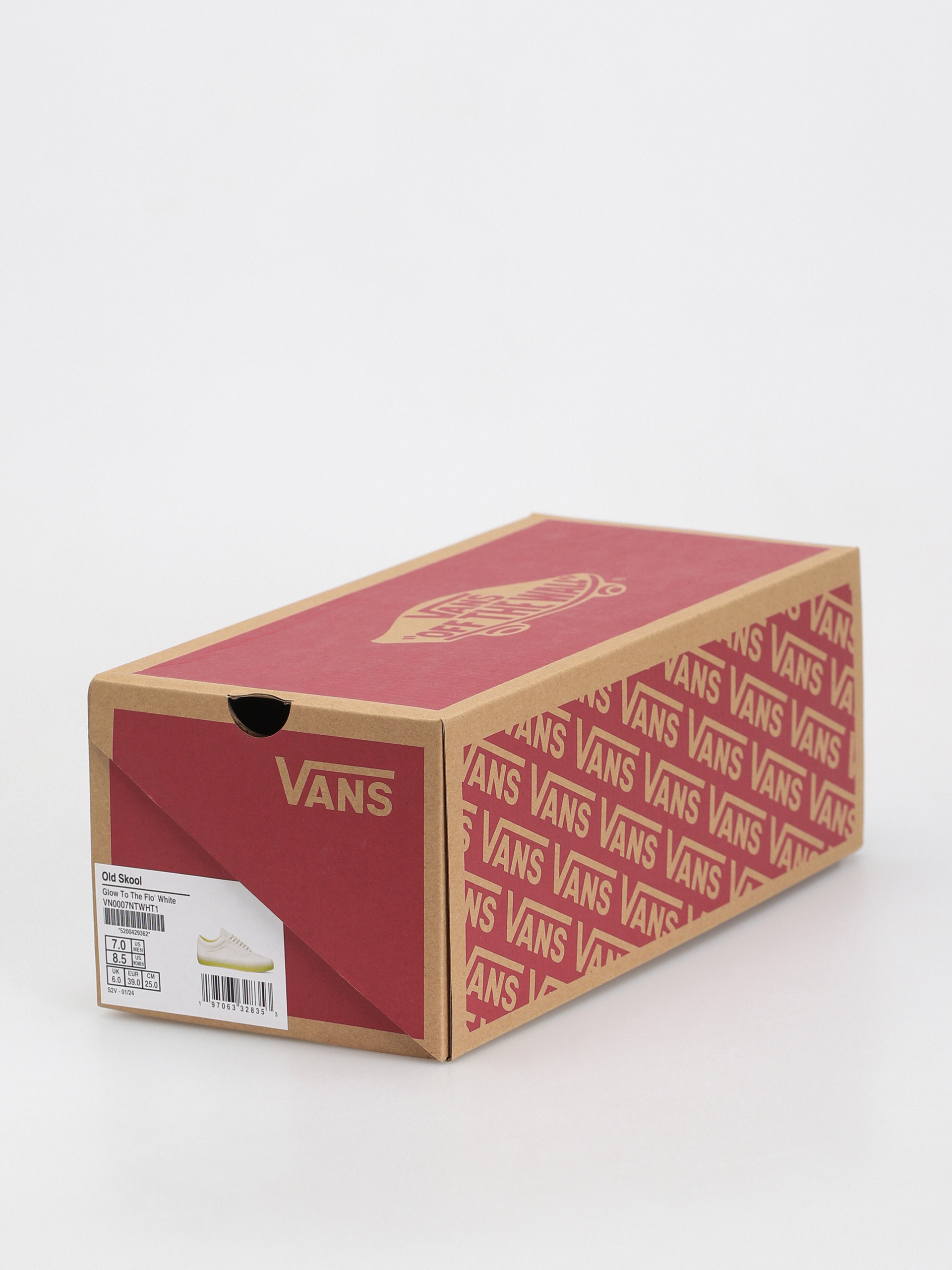 Boty Vans Old Skool (glow to the flo' white)