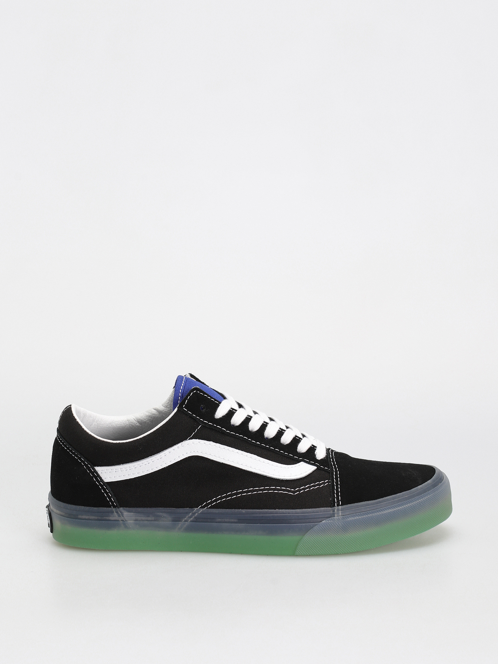 Boty Vans Old Skool (translucent black/blue)