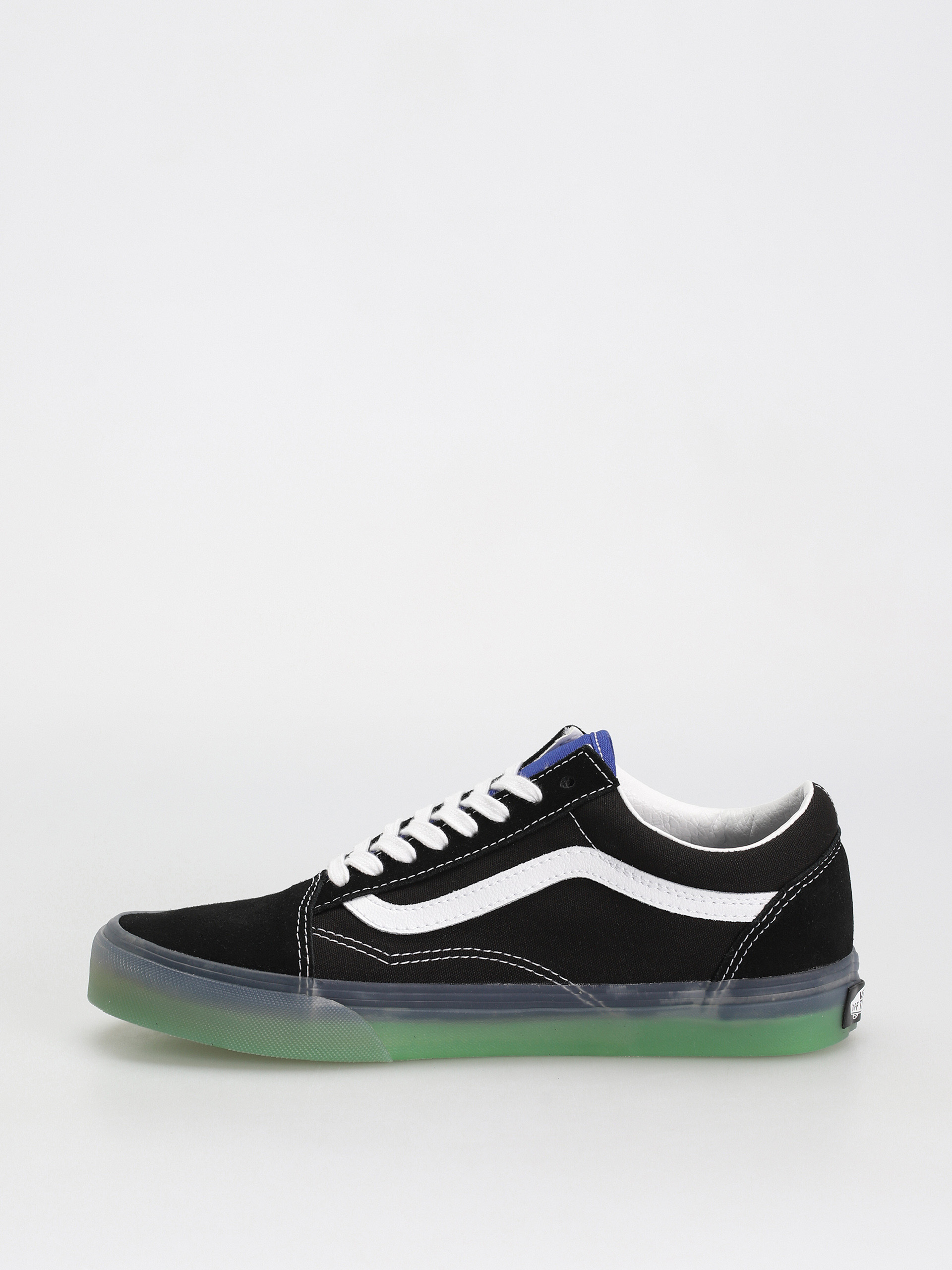 Boty Vans Old Skool (translucent black/blue)