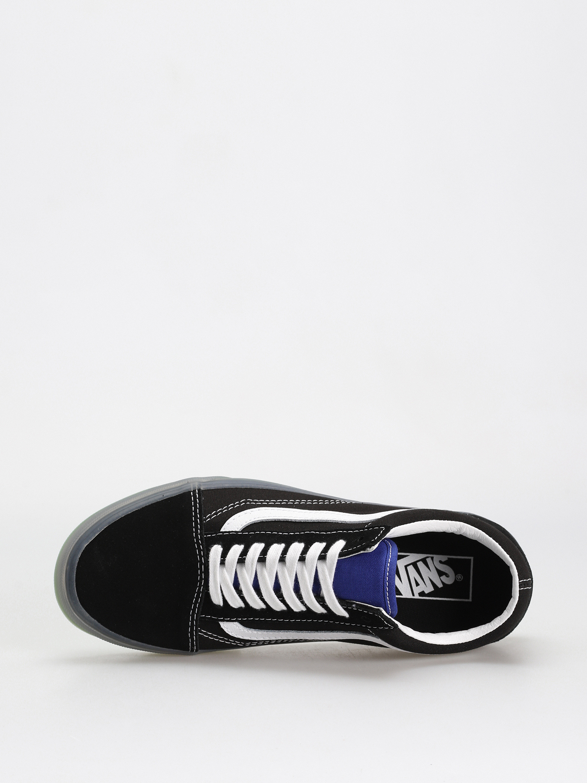 Boty Vans Old Skool (translucent black/blue)