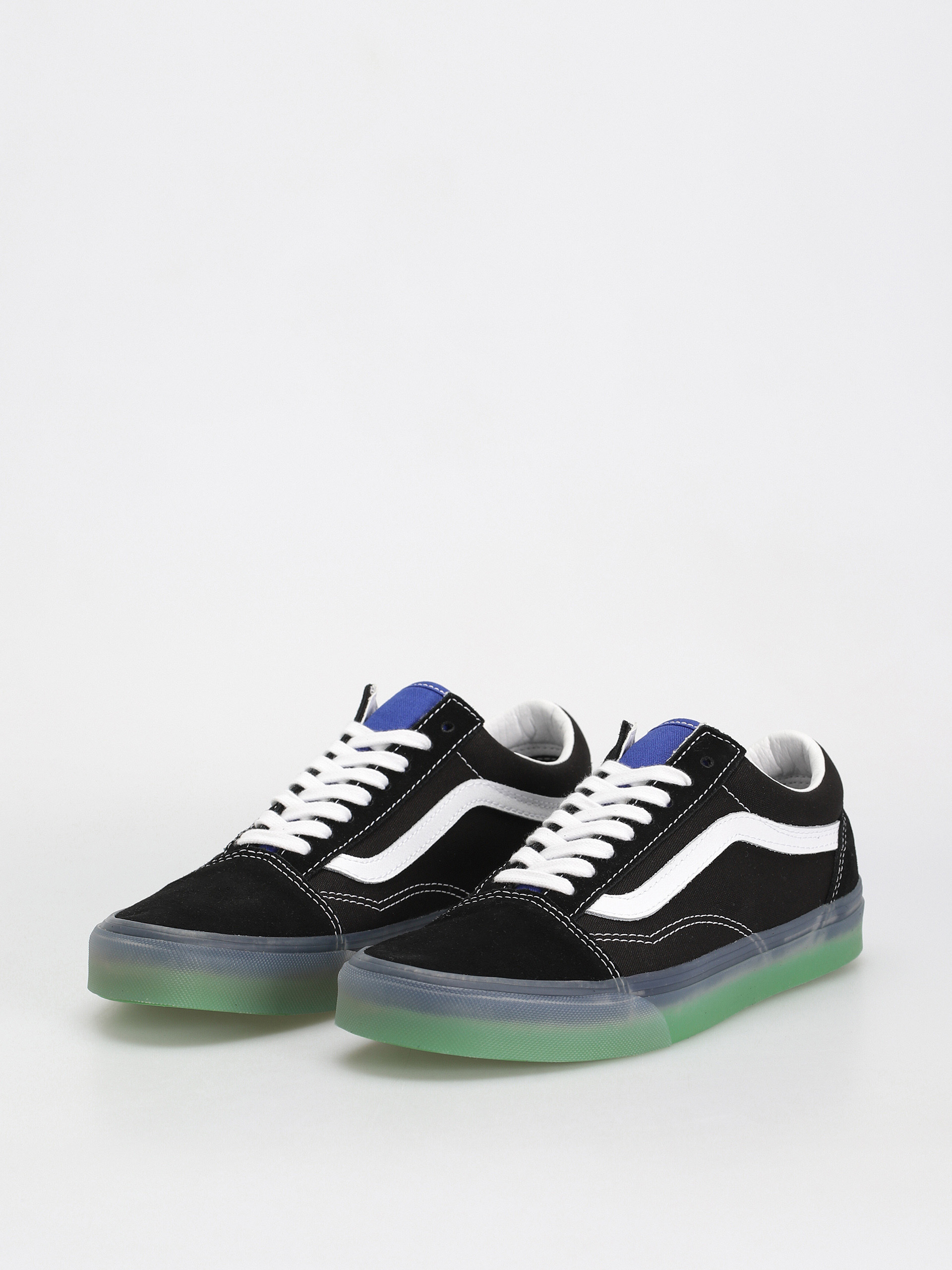 Boty Vans Old Skool (translucent black/blue)