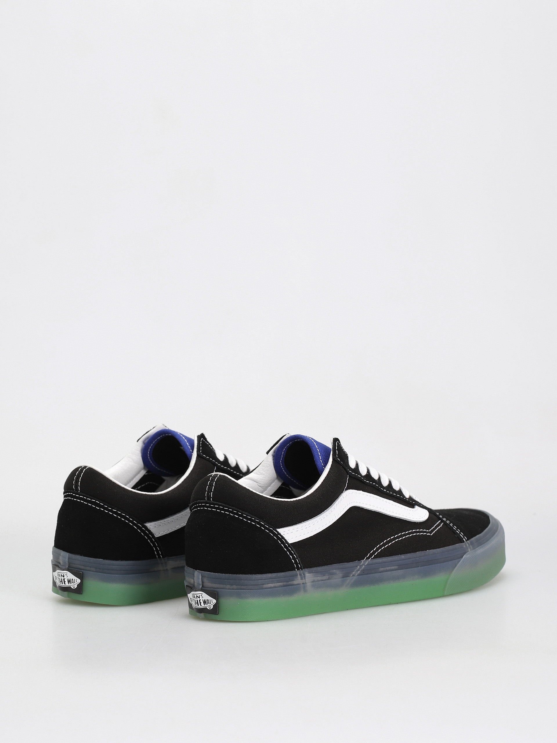 Boty Vans Old Skool (translucent black/blue)