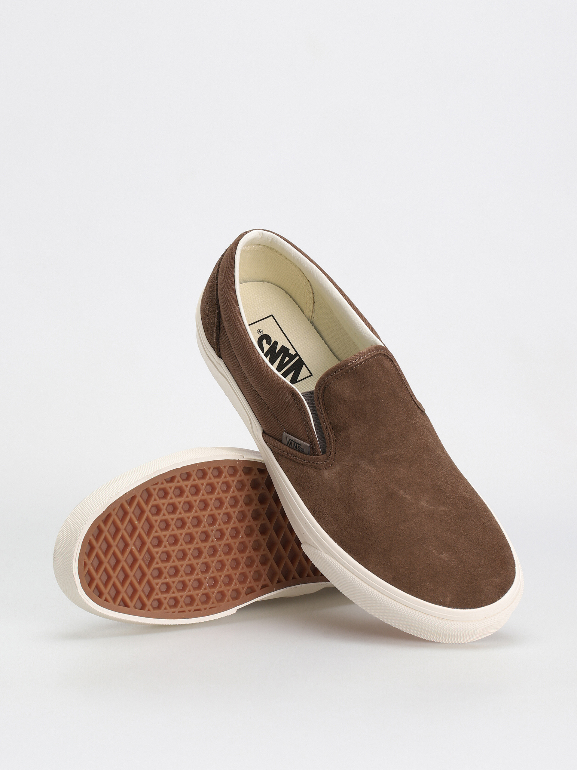 Boty Vans Classic Slip On (canvas/suede coffee liqueur)