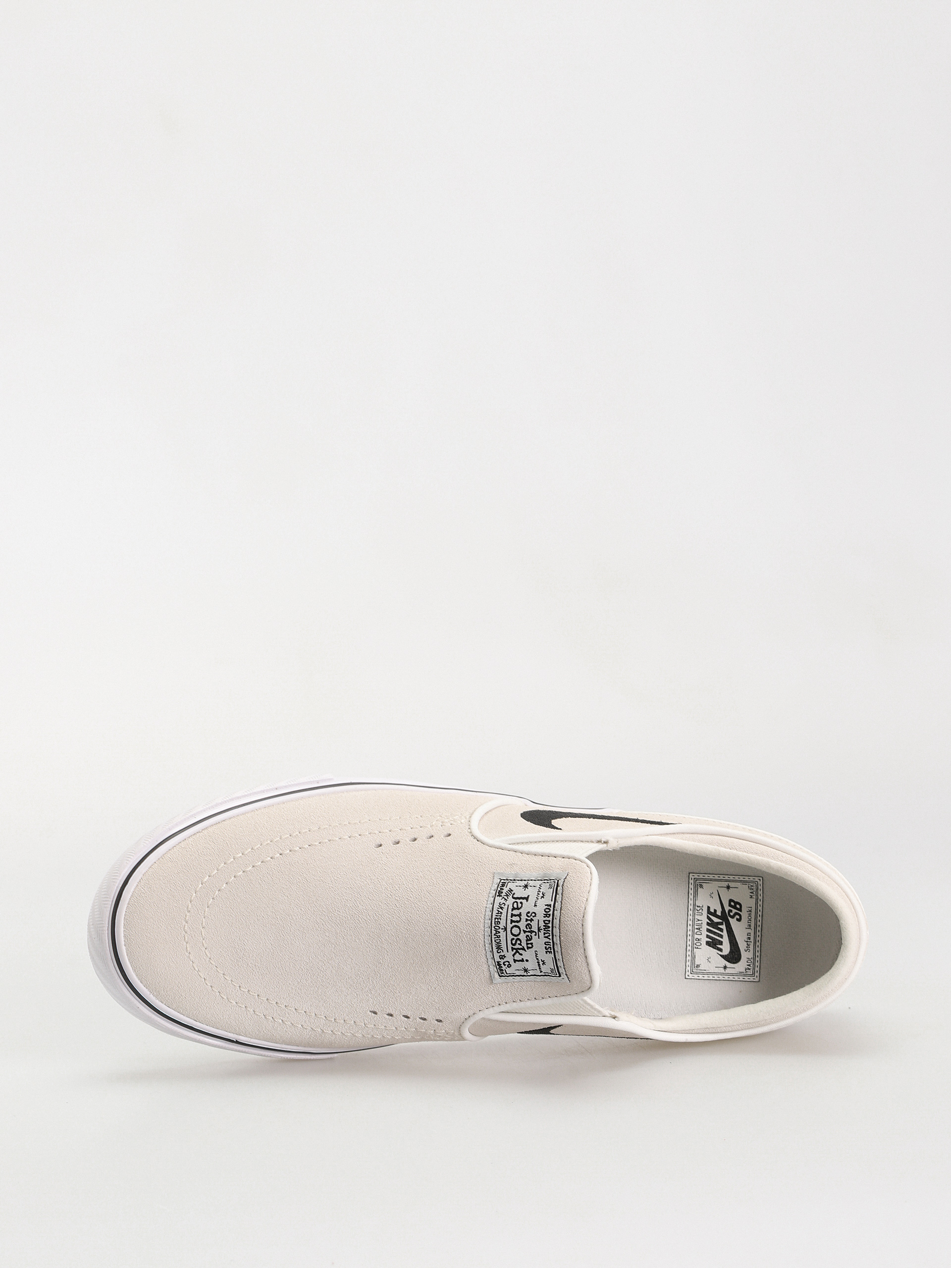 Boty Nike SB Janoski+ Slip (summit white/black summit white white)