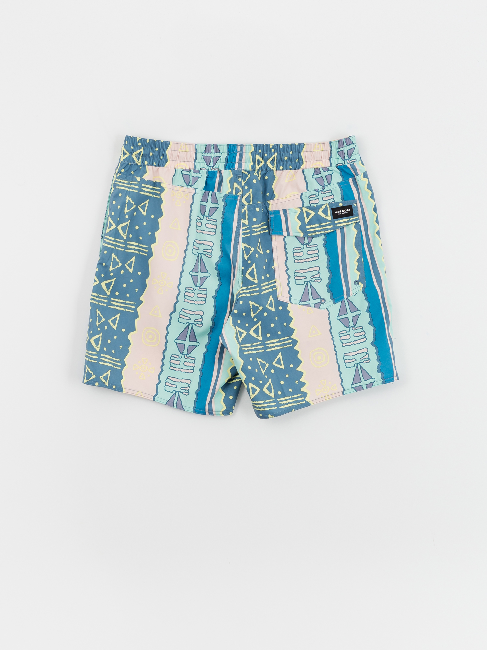 Kraťasy Volcom Lido Print 17 (crete blue)