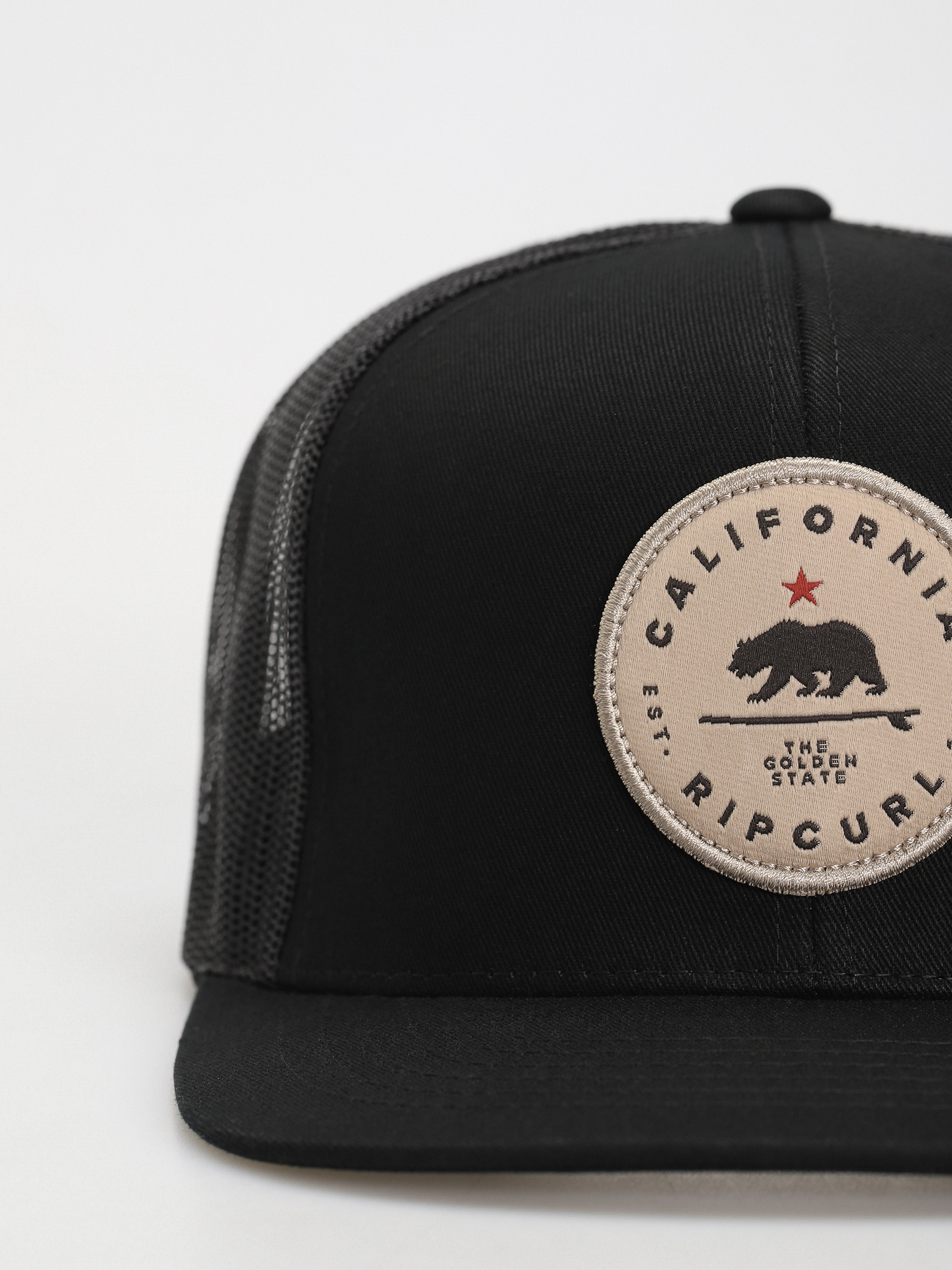 Kšiltovka  Rip Curl Destinations (black/brown)