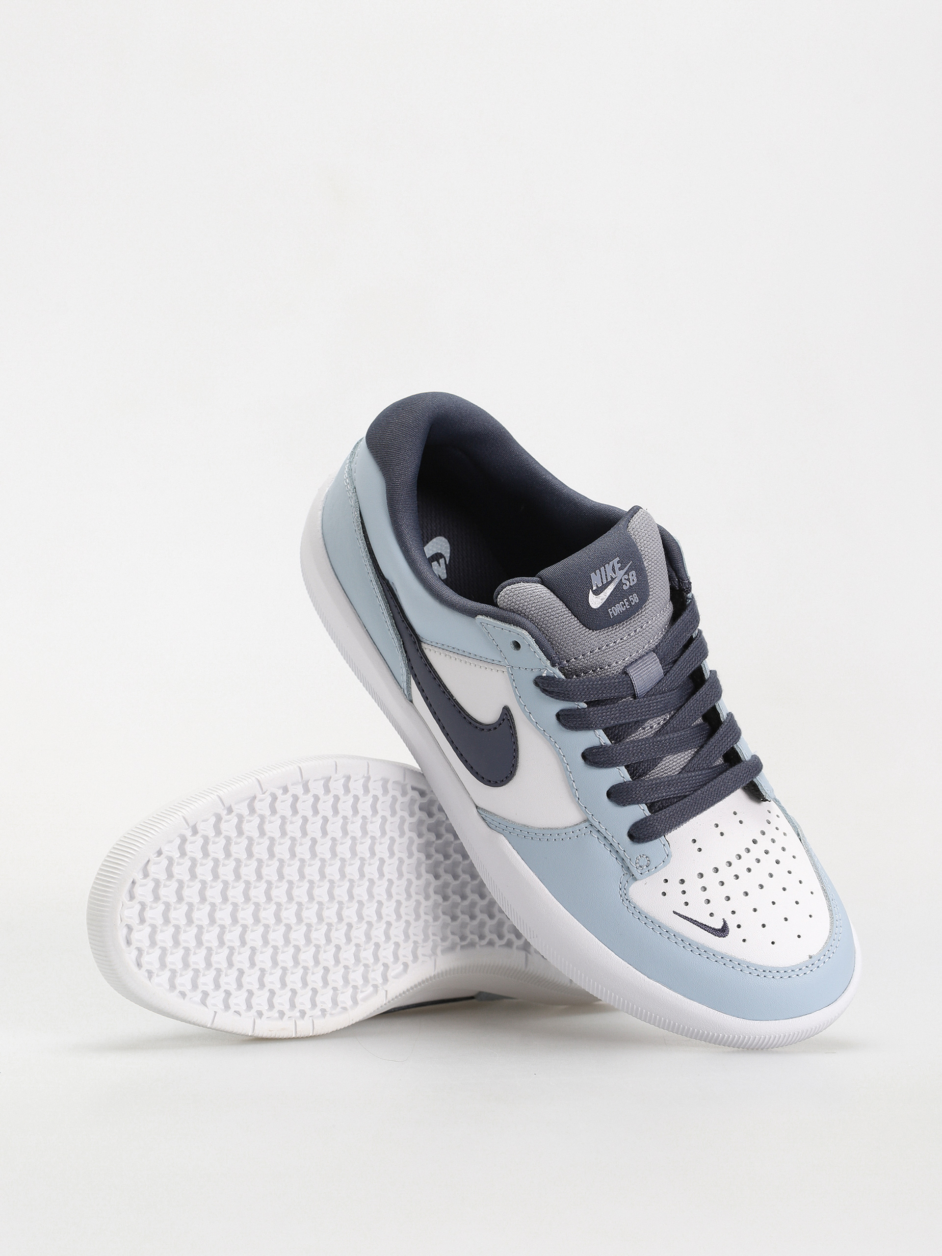 Boty Nike SB Force 58 Prm L (white/thunder blue white ashen slate)