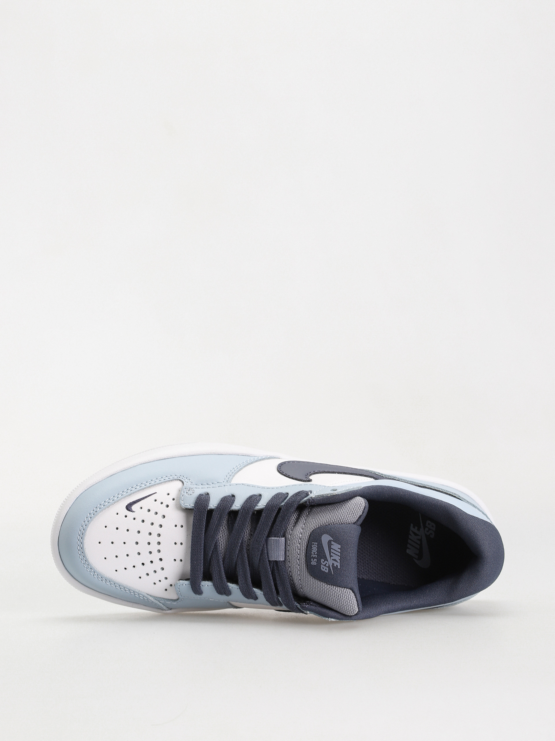 Boty Nike SB Force 58 Prm L (white/thunder blue white ashen slate)