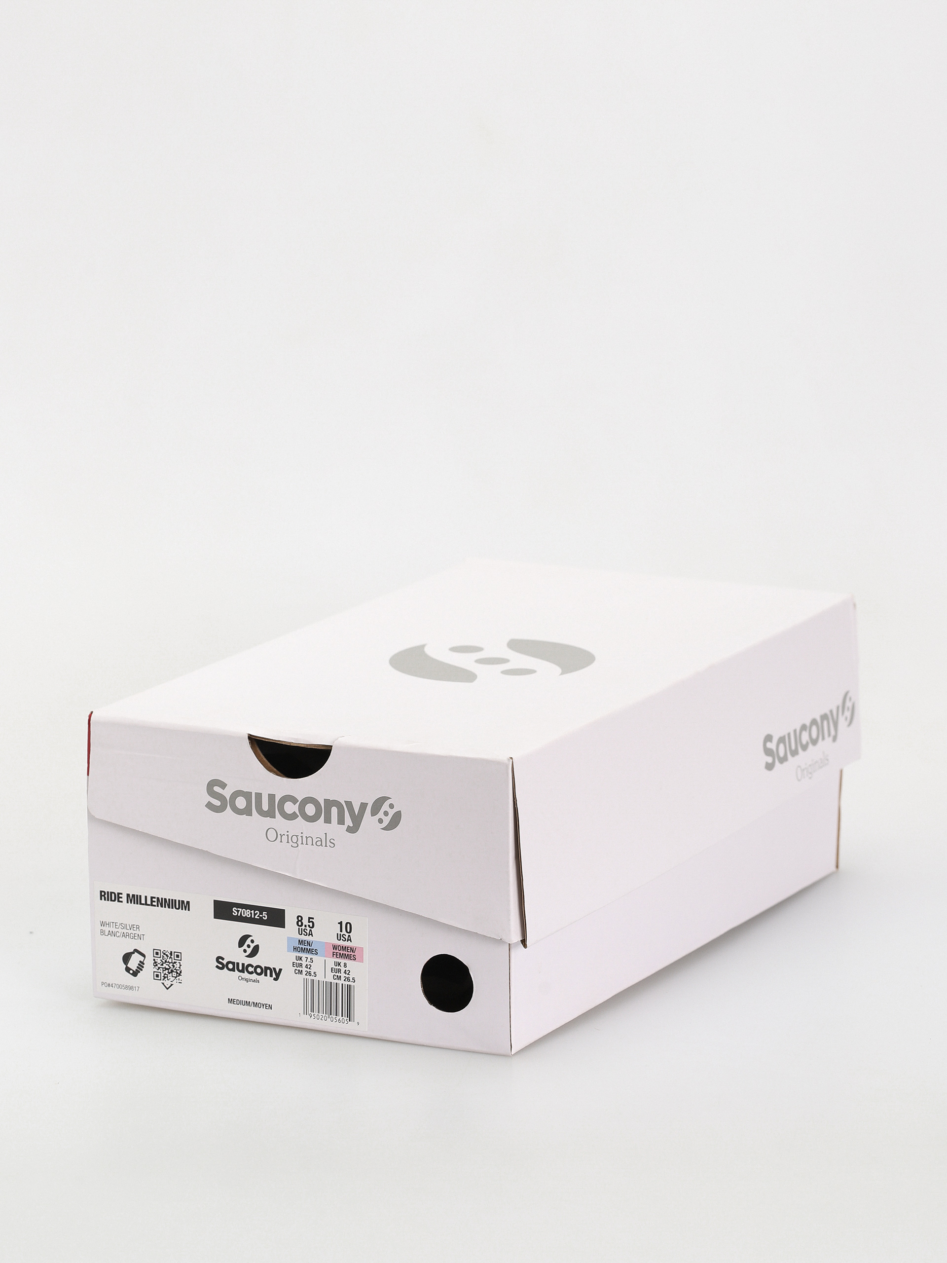 Boty Saucony Grid Ride Millennium (white/silver)