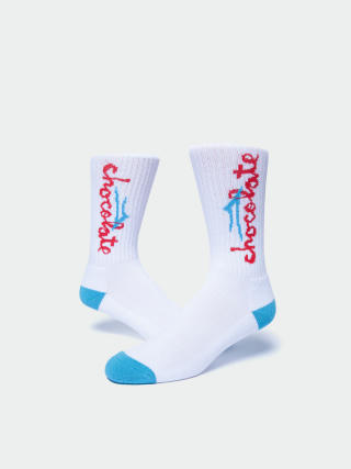 Ponožky Lakai Chunk Logo (white)