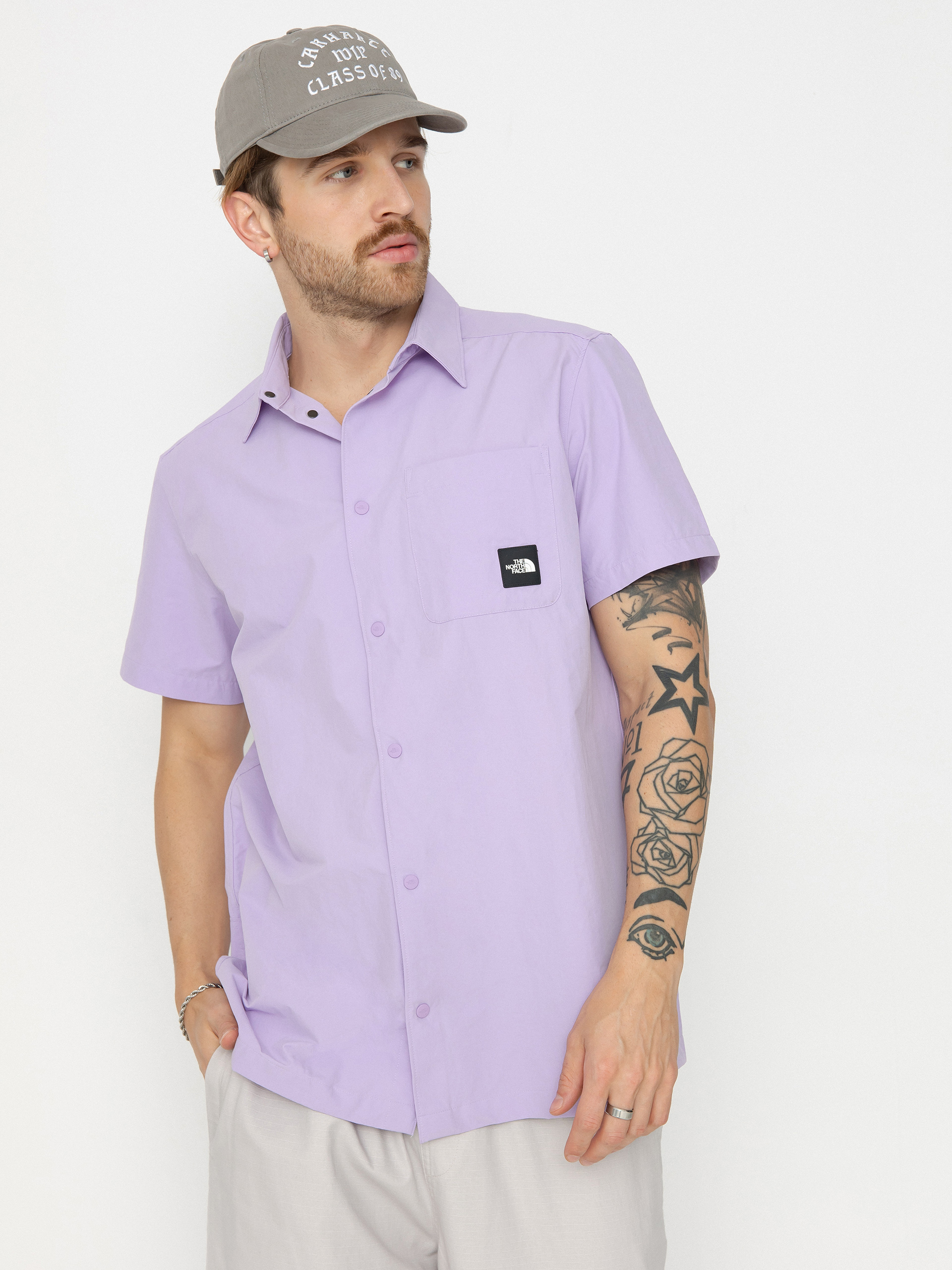Košile The North Face Murray Button (lite lilac)