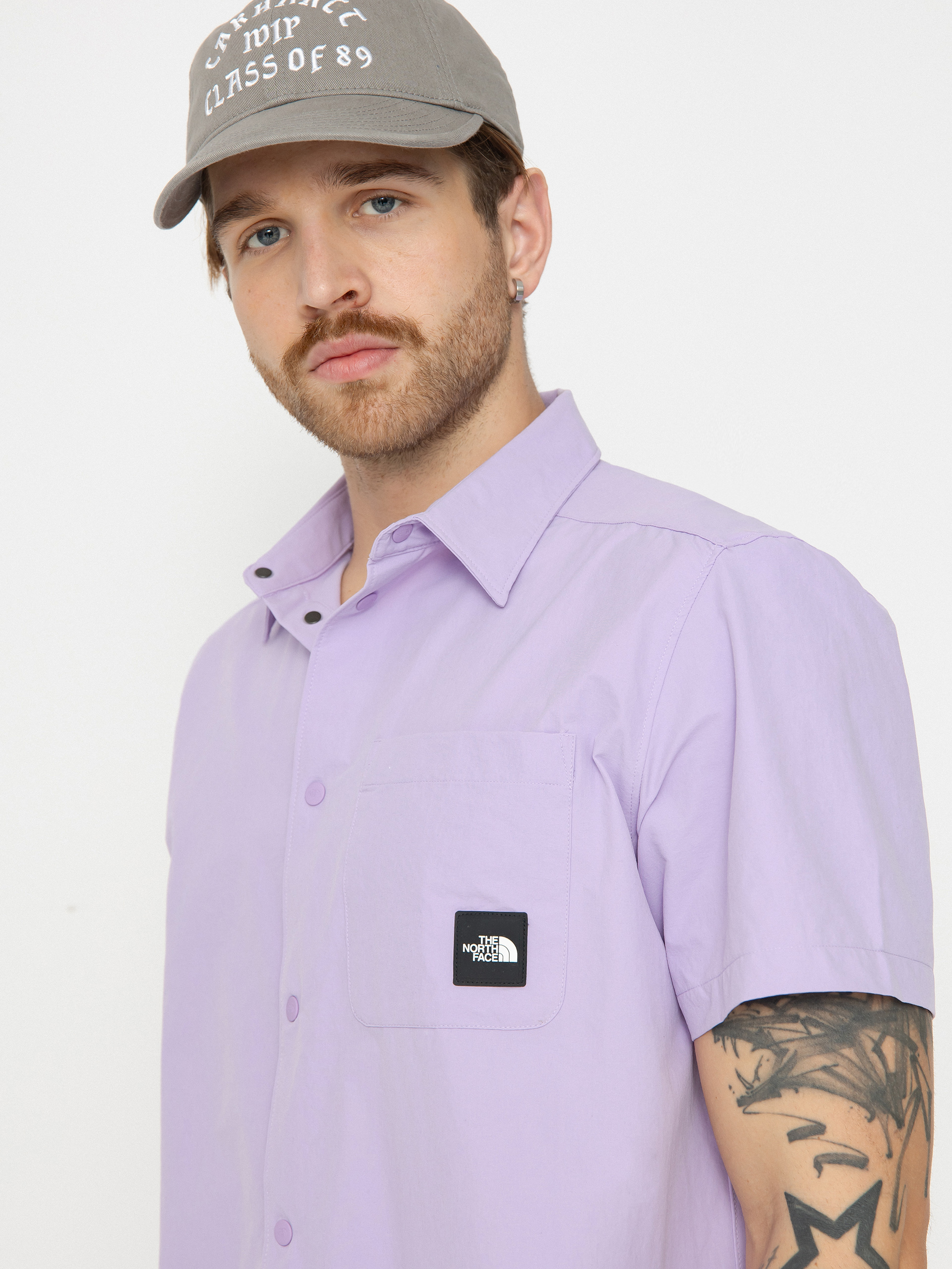 Košile The North Face Murray Button (lite lilac)