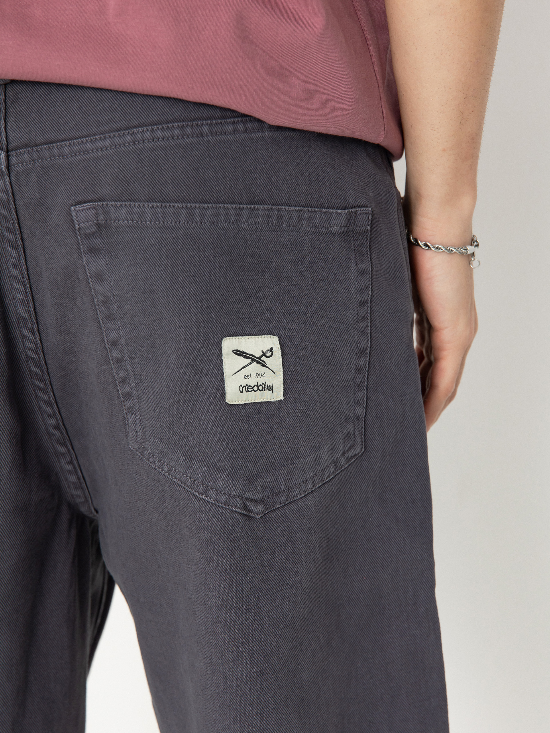 Kraťasy Iriedaily Nanolo (dark steel)