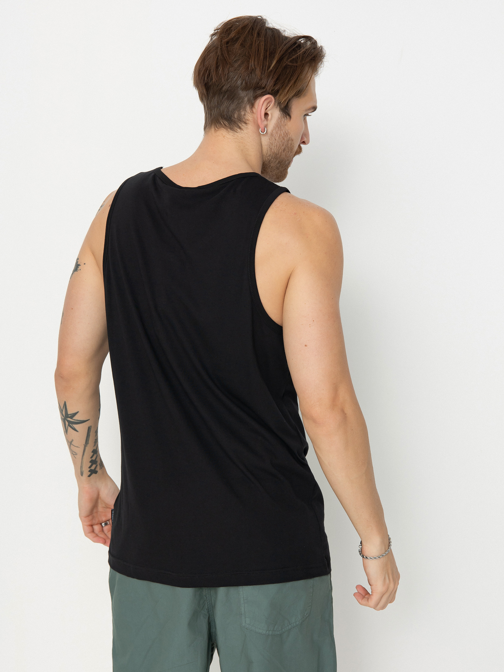 Tričko Iriedaily Mini Flag (black)