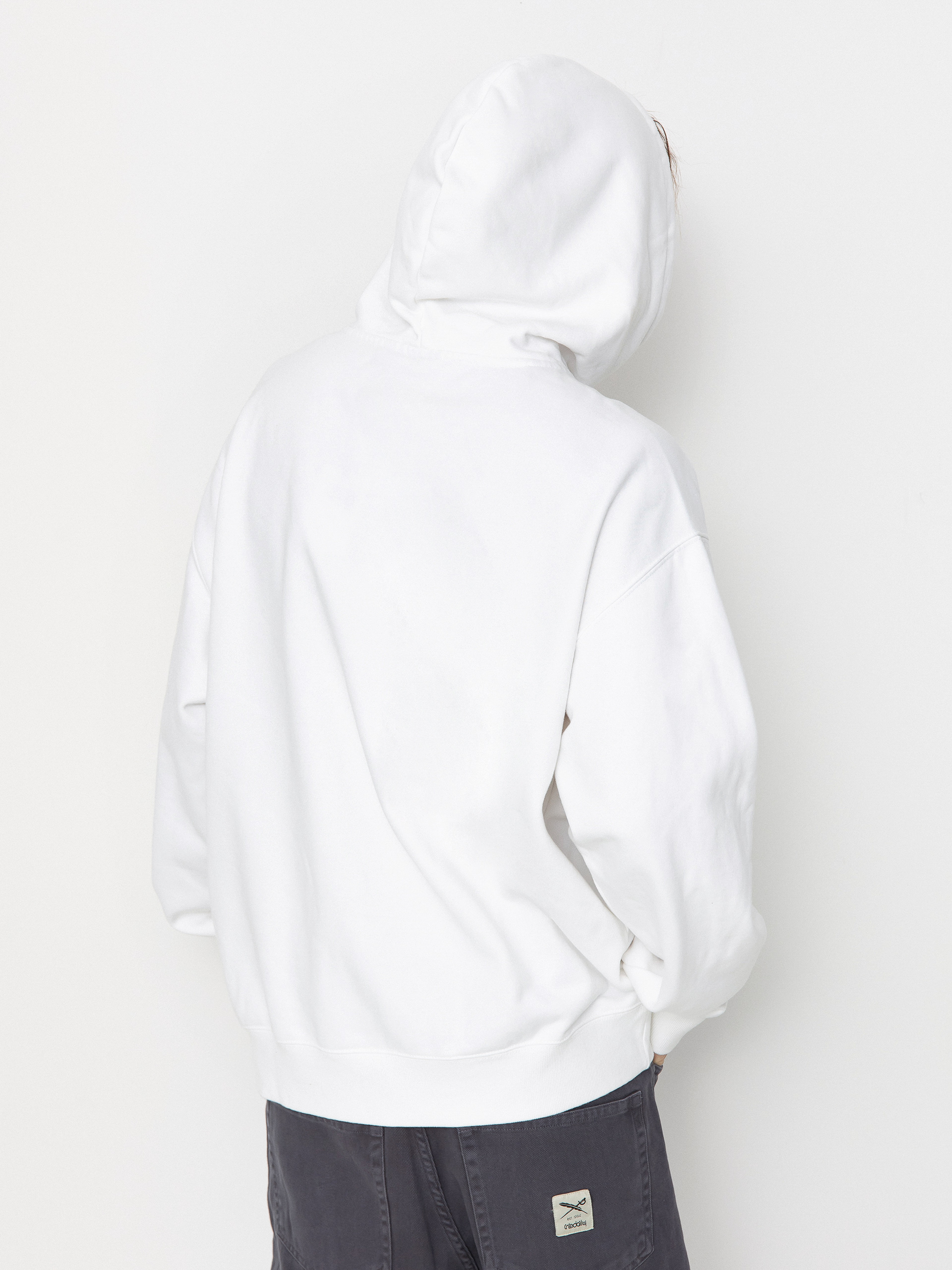 Mikina s kapucí Carhartt WIP Drip HD (white)