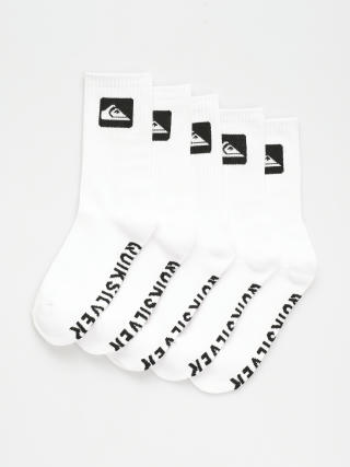 Ponožky Quiksilver 5Crewpack (white)