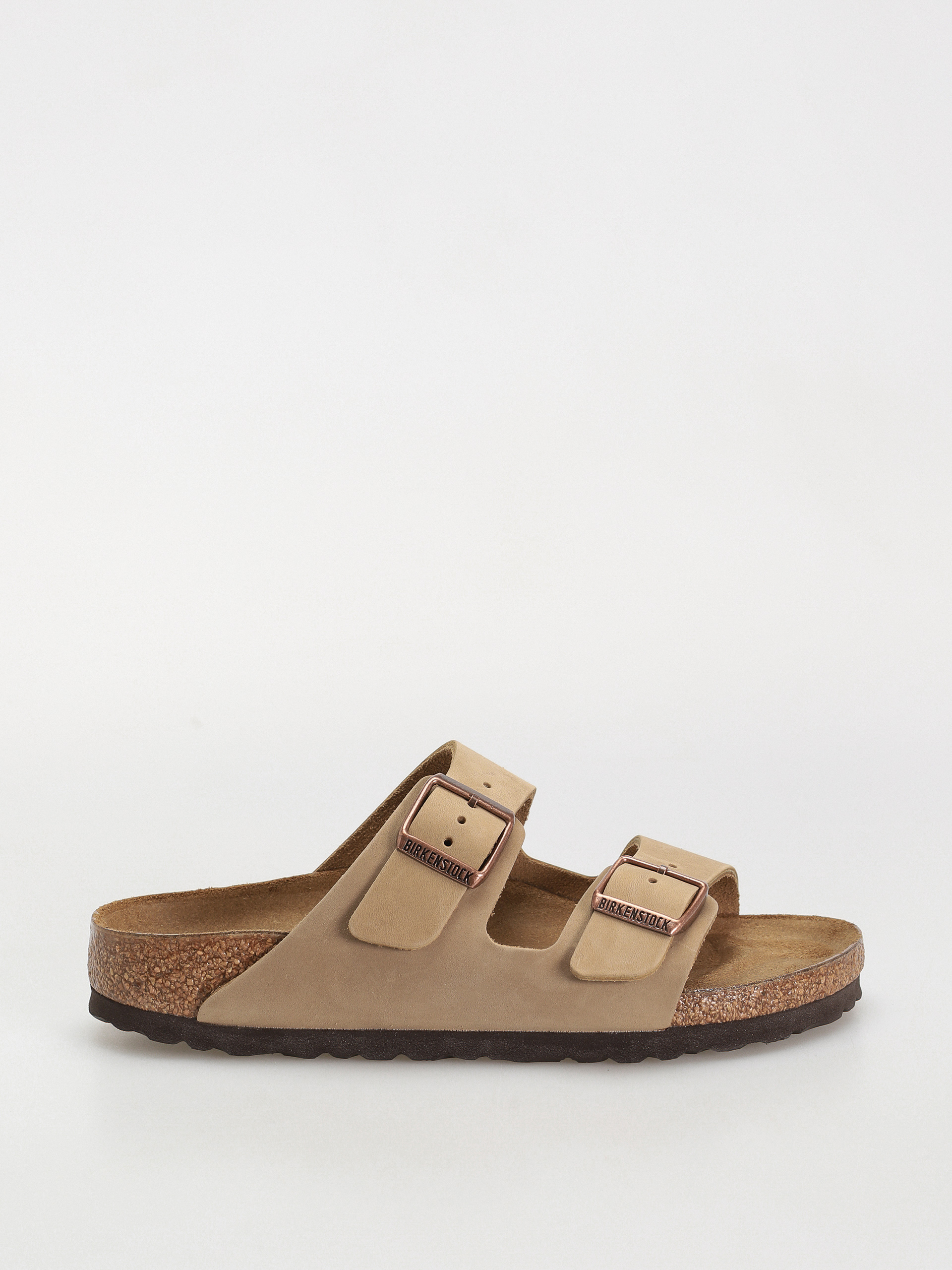 Plážovky Birkenstock Arizona Narrow Wmn (tabacco brown waxy leather)