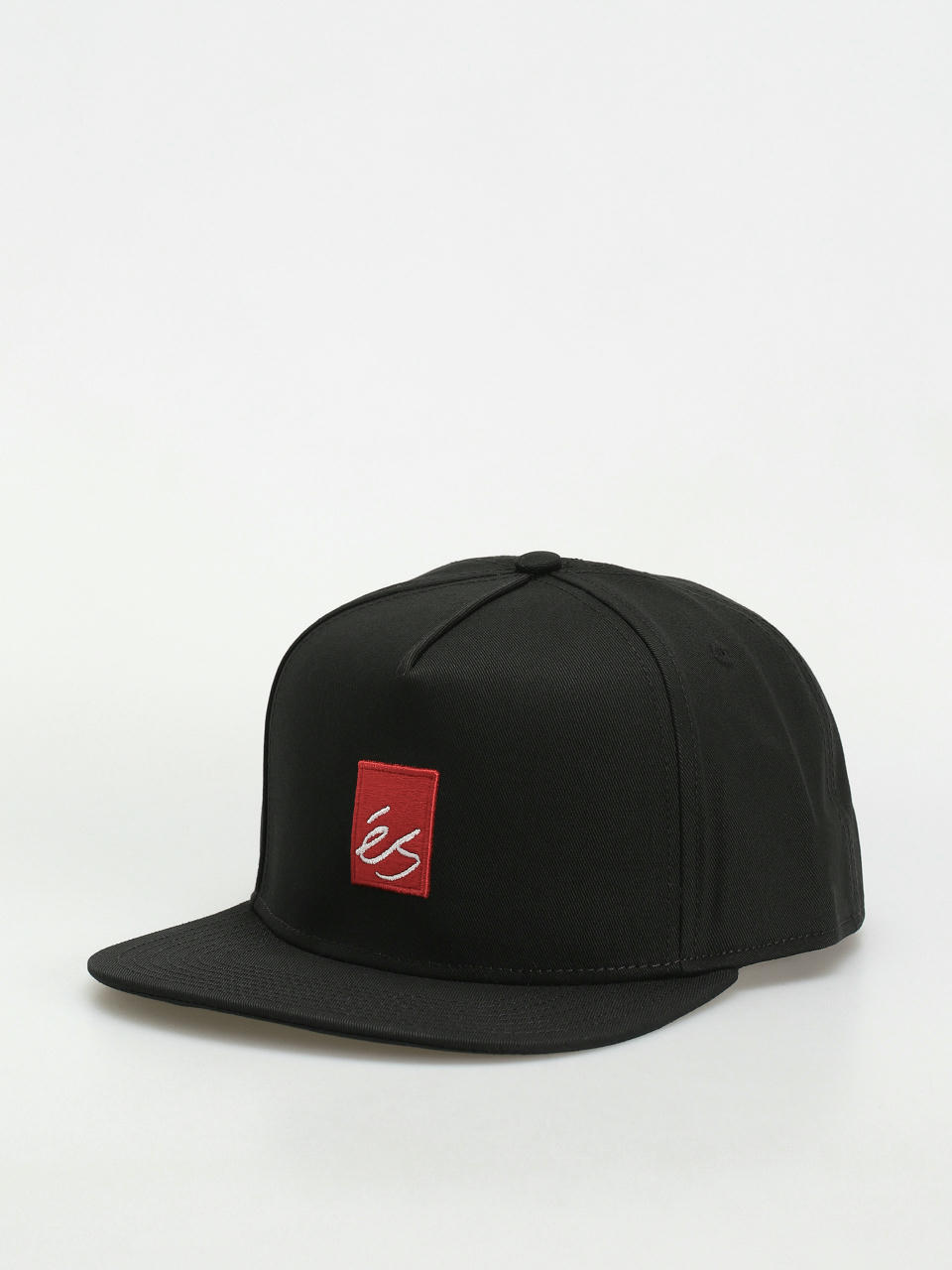 Kšiltovka  eS Main Block Snapback ZD (black/red)