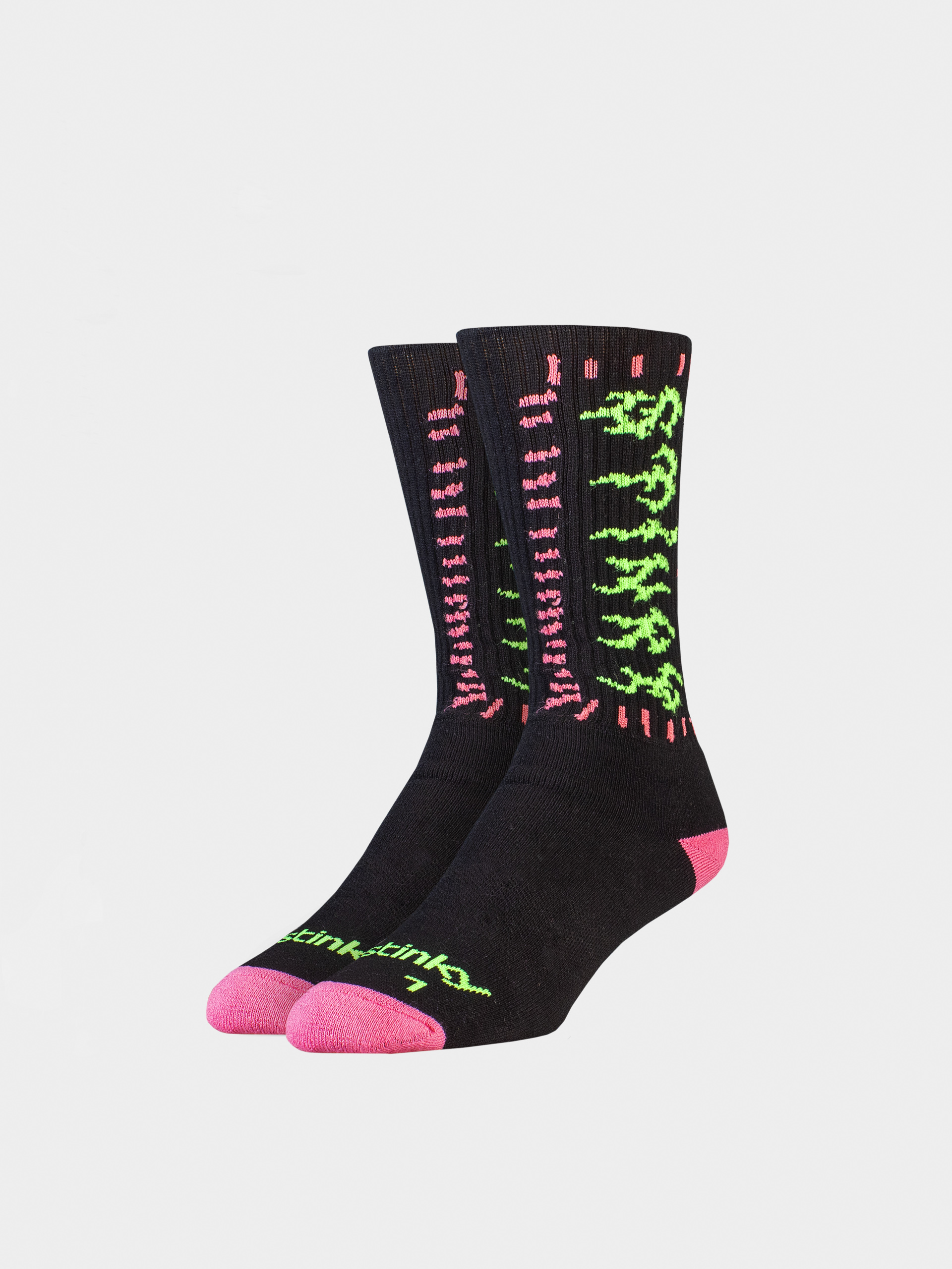 Ponou017eky Stinky Socks Family (black/pink)