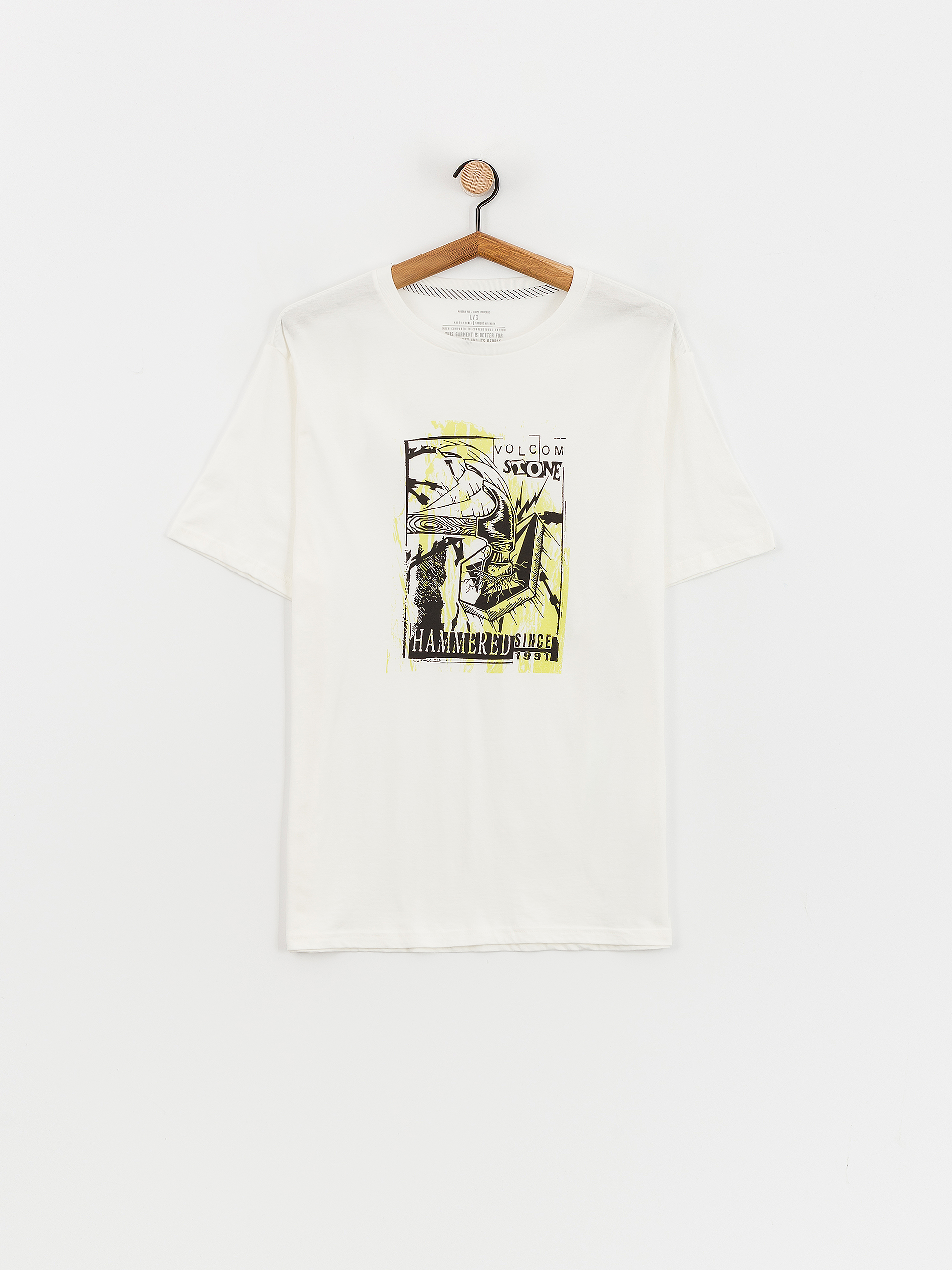 Tričko Volcom Hammered (off white)