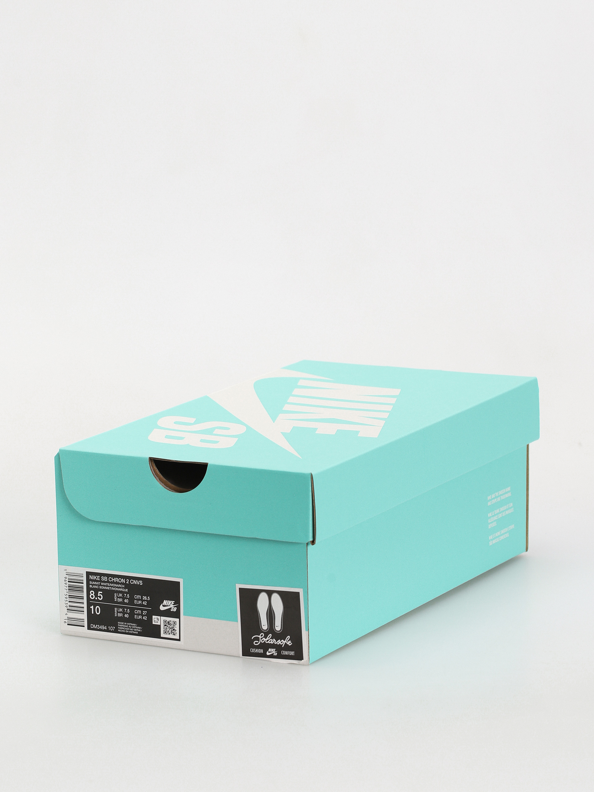 Boty Nike SB Chron 2 Canvas (summit white/monarch summit white)