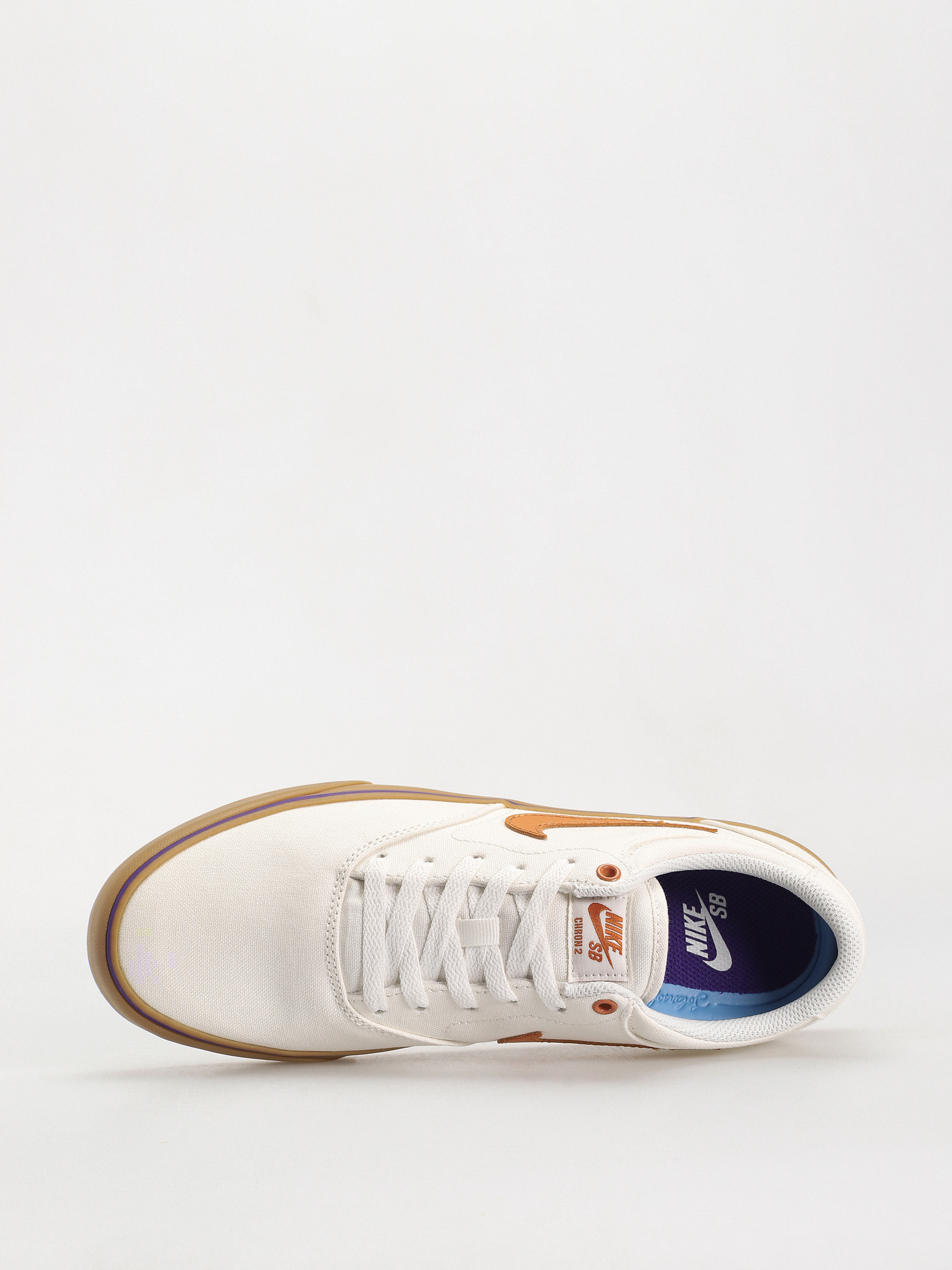 Boty Nike SB Chron 2 Canvas (summit white/monarch summit white)