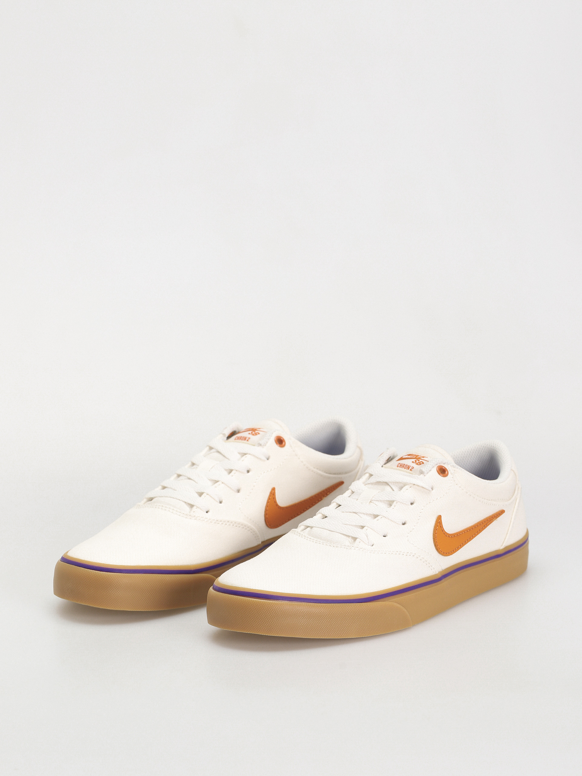 Boty Nike SB Chron 2 Canvas (summit white/monarch summit white)