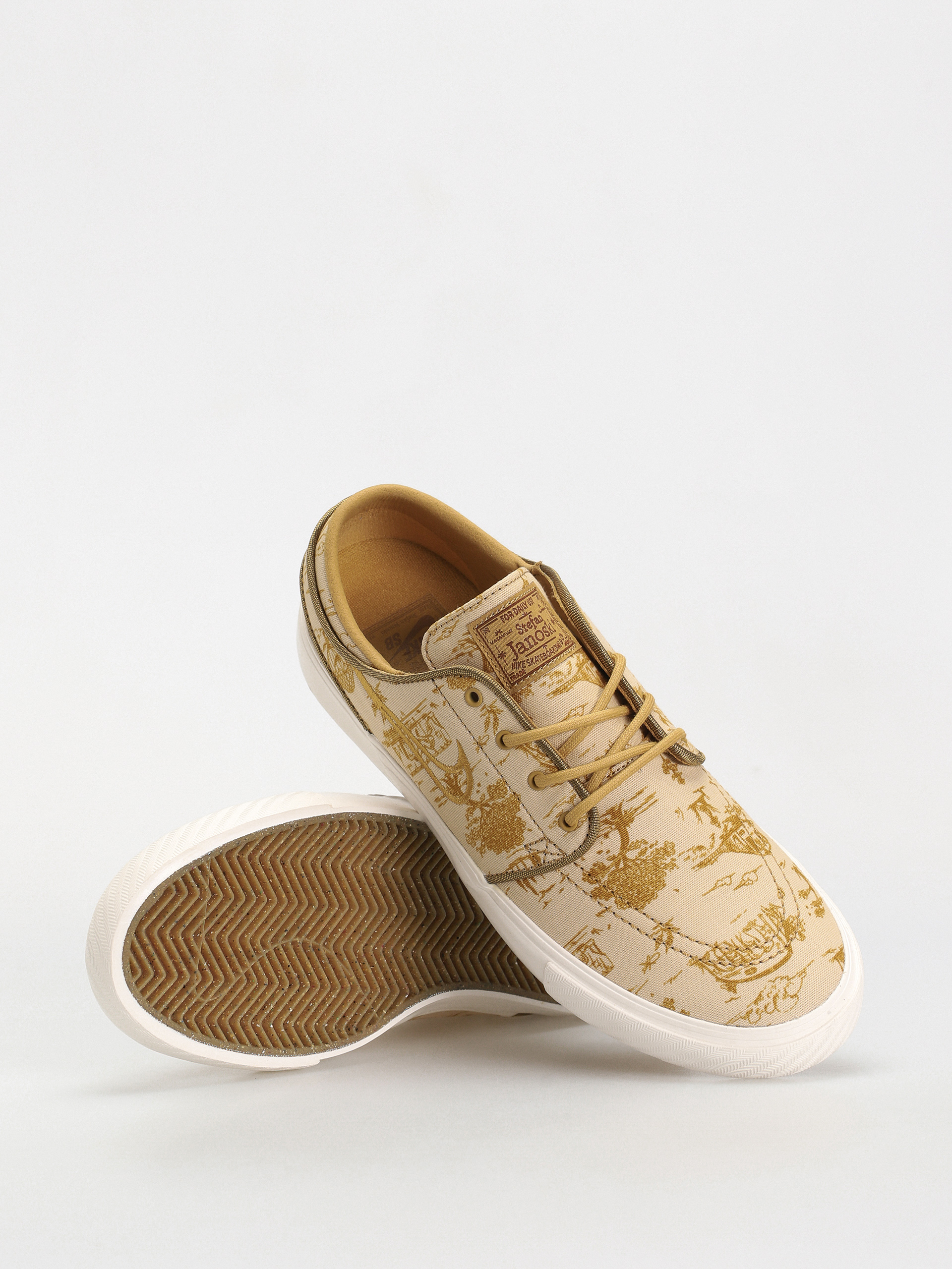Boty Nike SB Zoom Janoski Og+ Premium (sesame/flt gold bronzine sail)
