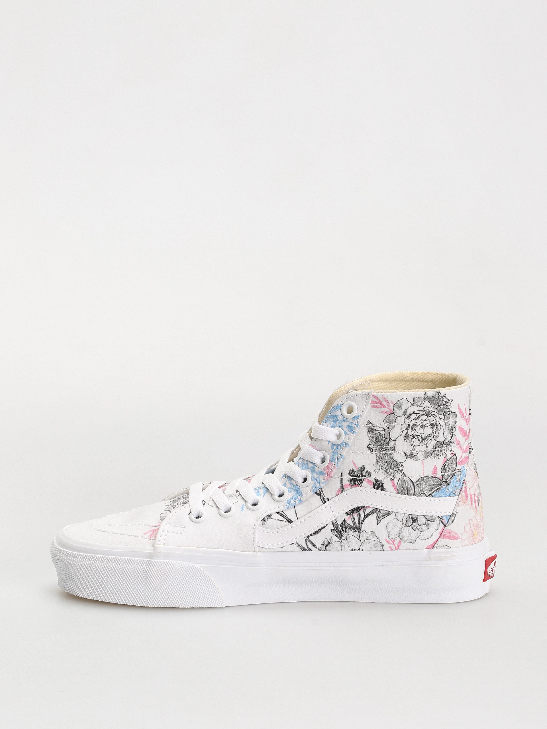 Boty Vans Sk8 Hi Tapered (whimsy floral true white)