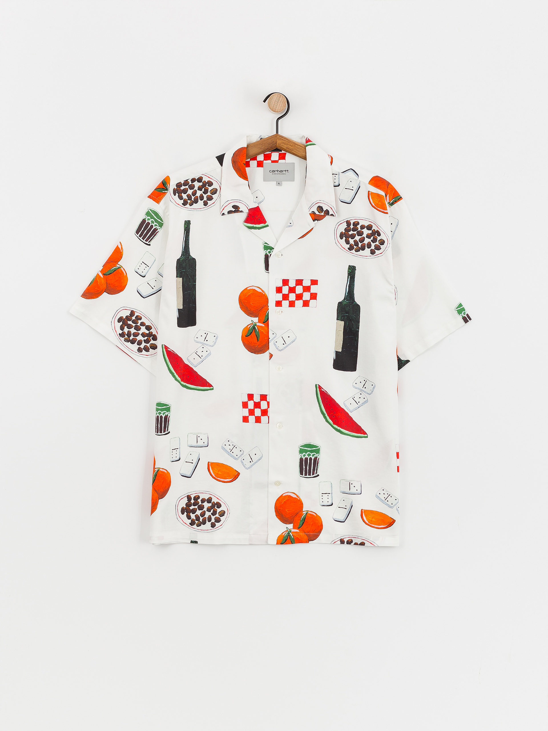 Košile Carhartt WIP Isis Maria Dinner (isis maria dinner print/white)