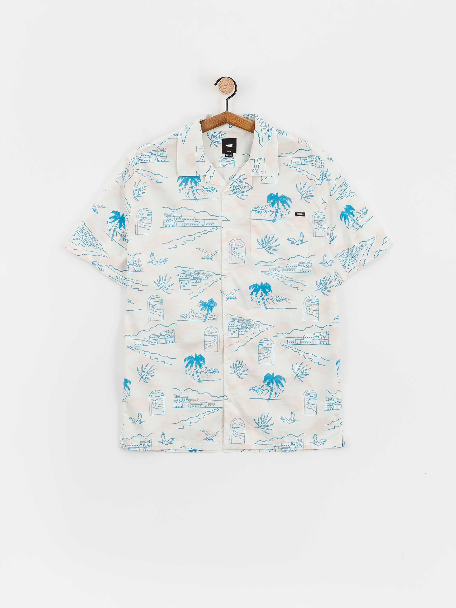 Košile Vans Davista Woven (marshmallow)