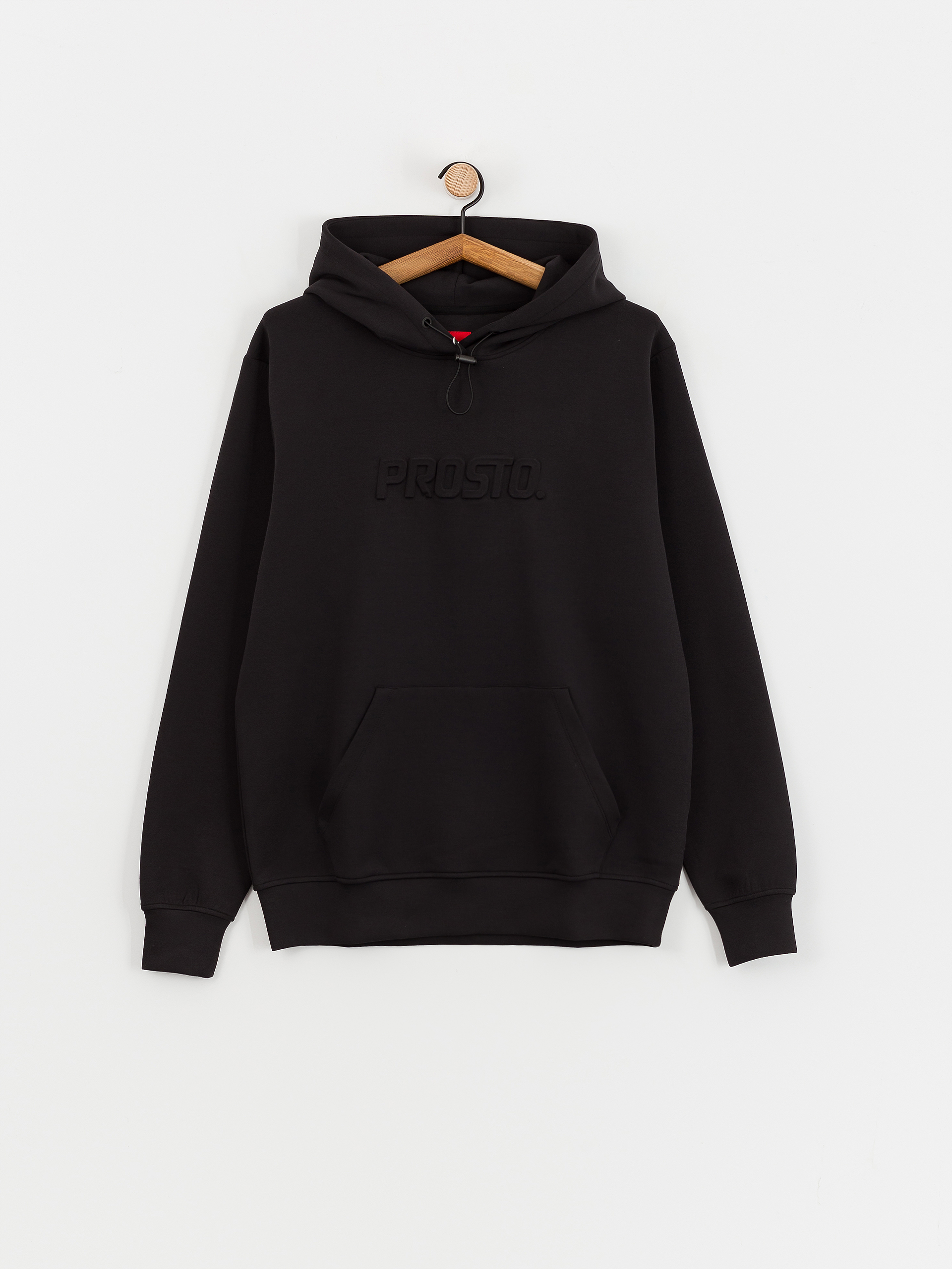 Mikina s kapucí Prosto Logy HD (black)