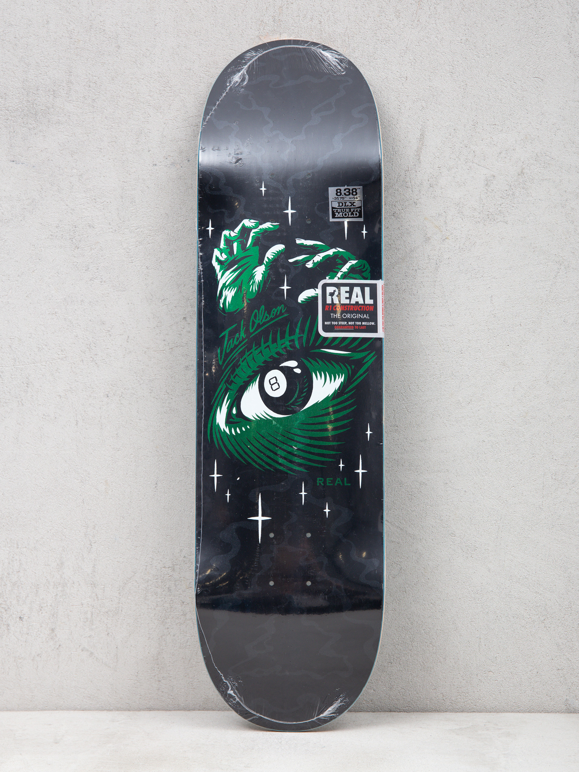 Deska Real Jack All Seeing Tf (black/green)