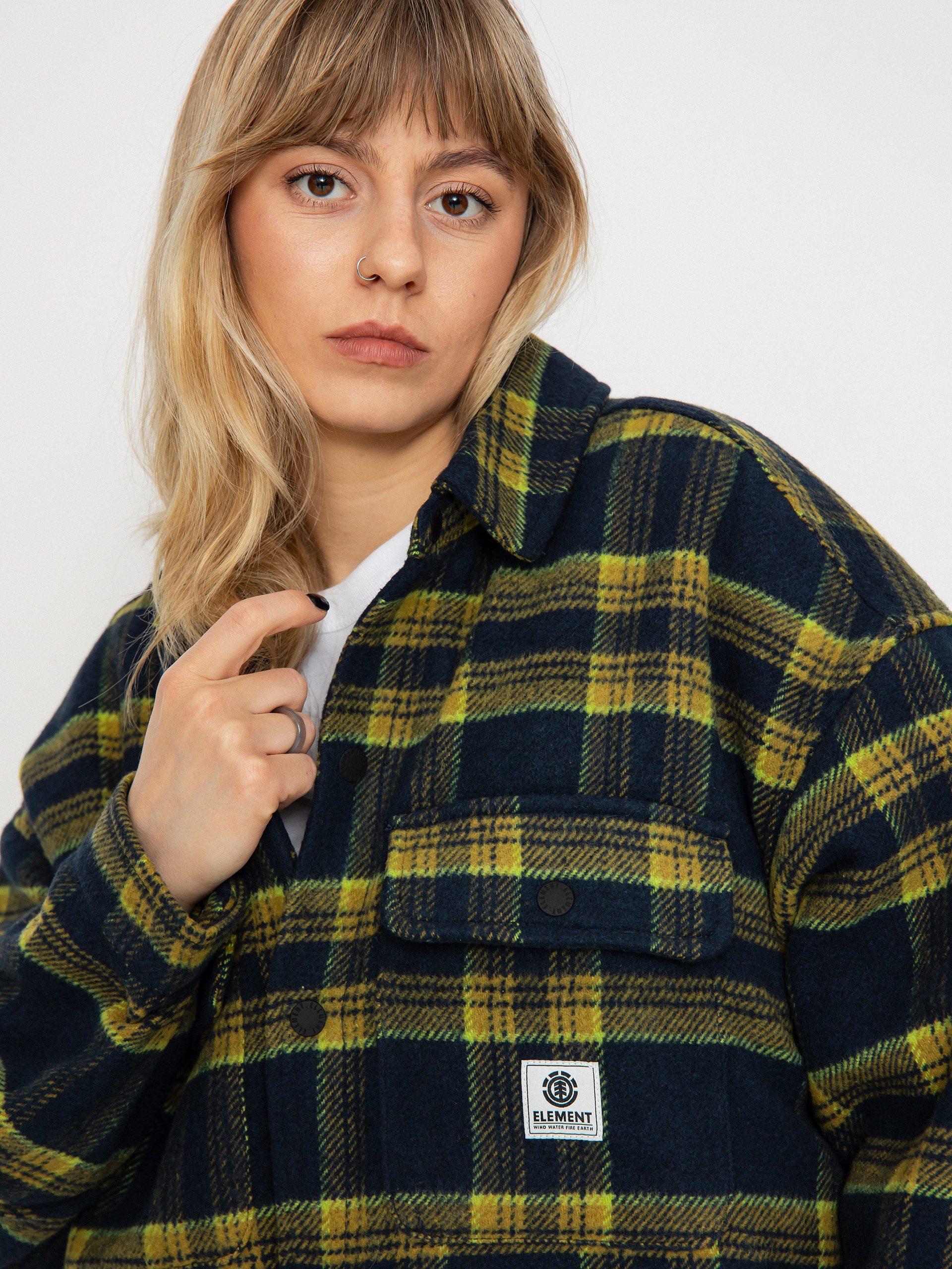 Bunda Element Saskatch Check Wmn (lodge check)