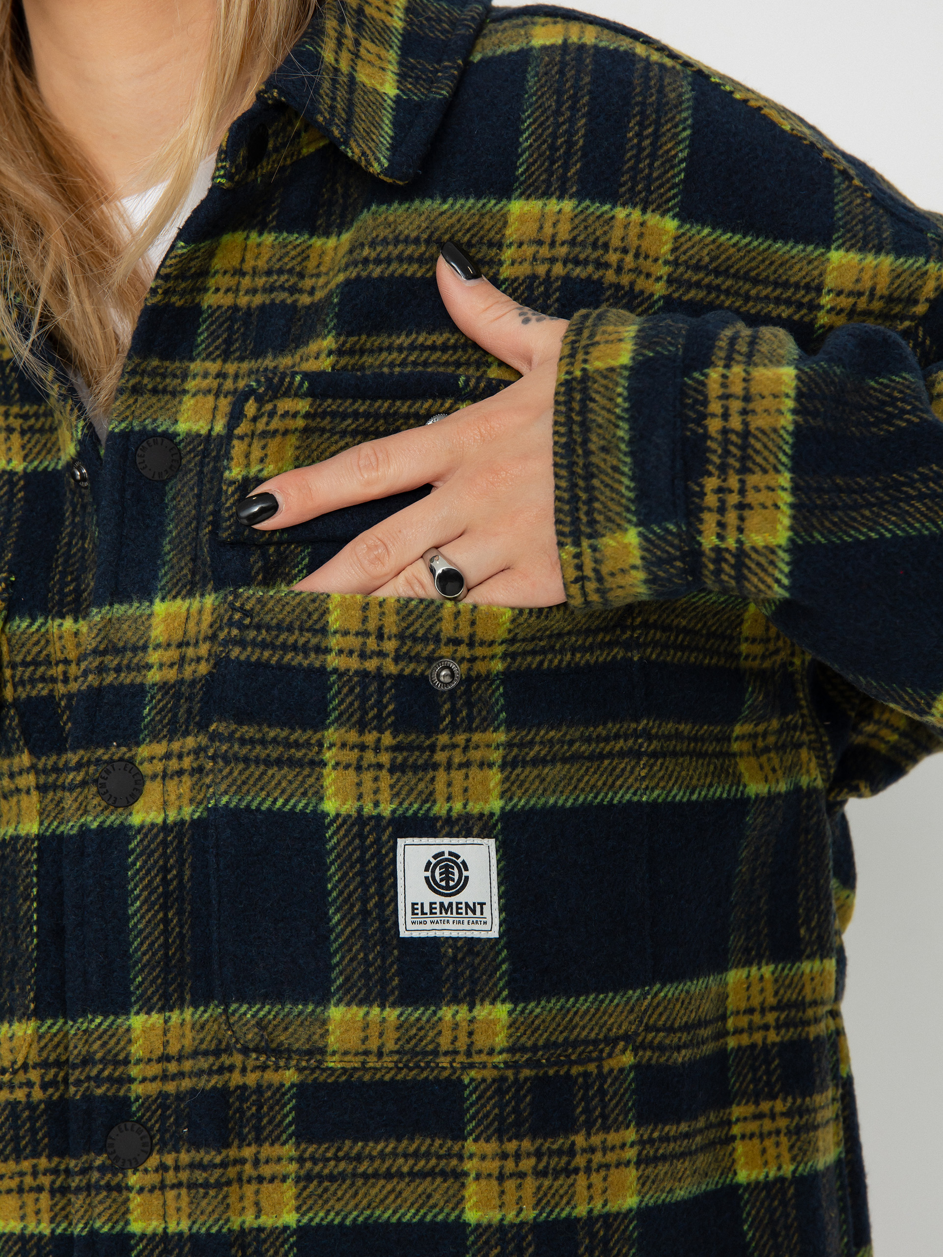 Bunda Element Saskatch Check Wmn (lodge check)