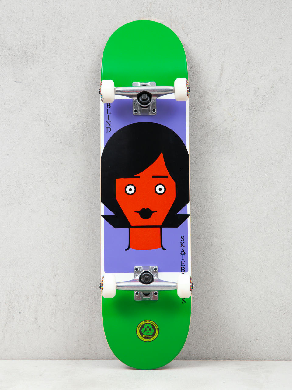 Skateboard Blind Girl Doll 2 Fp (green)