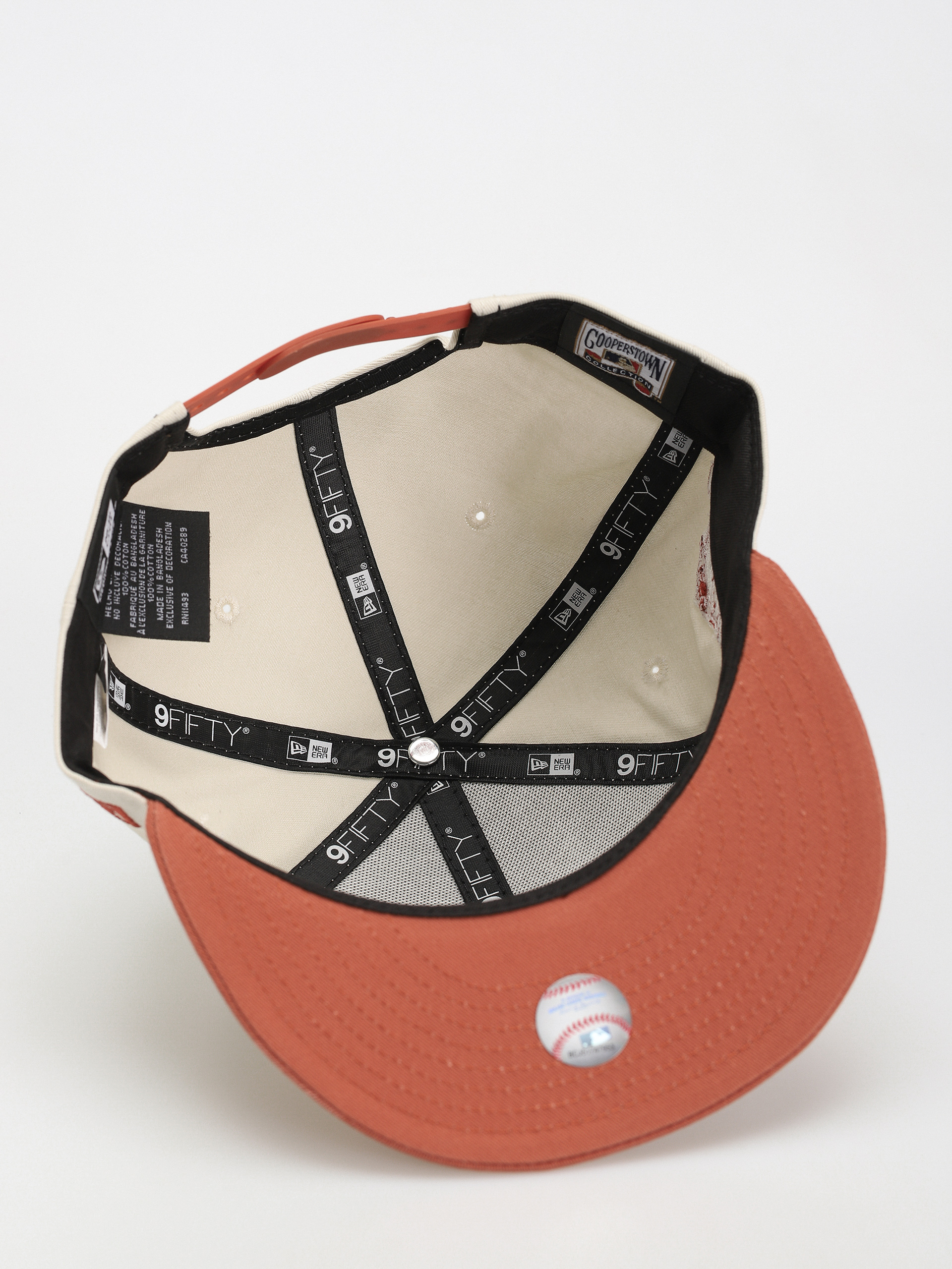 Kšiltovka  New Era MLB Patch 9Fifty New York Yankees (ivory/terracotta)