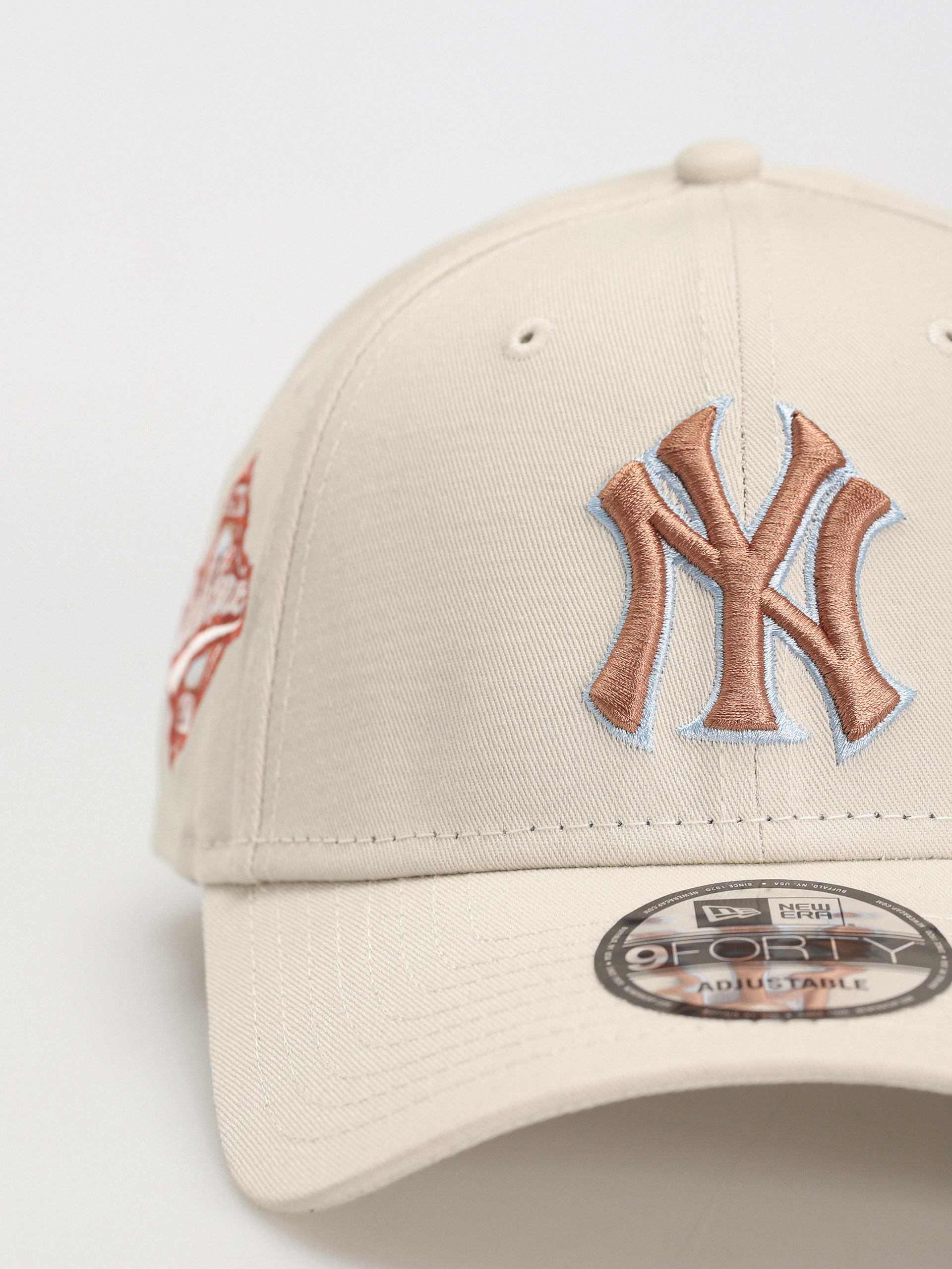 Kšiltovka  New Era MLB Patch 9Forty New York Yankees (beige)