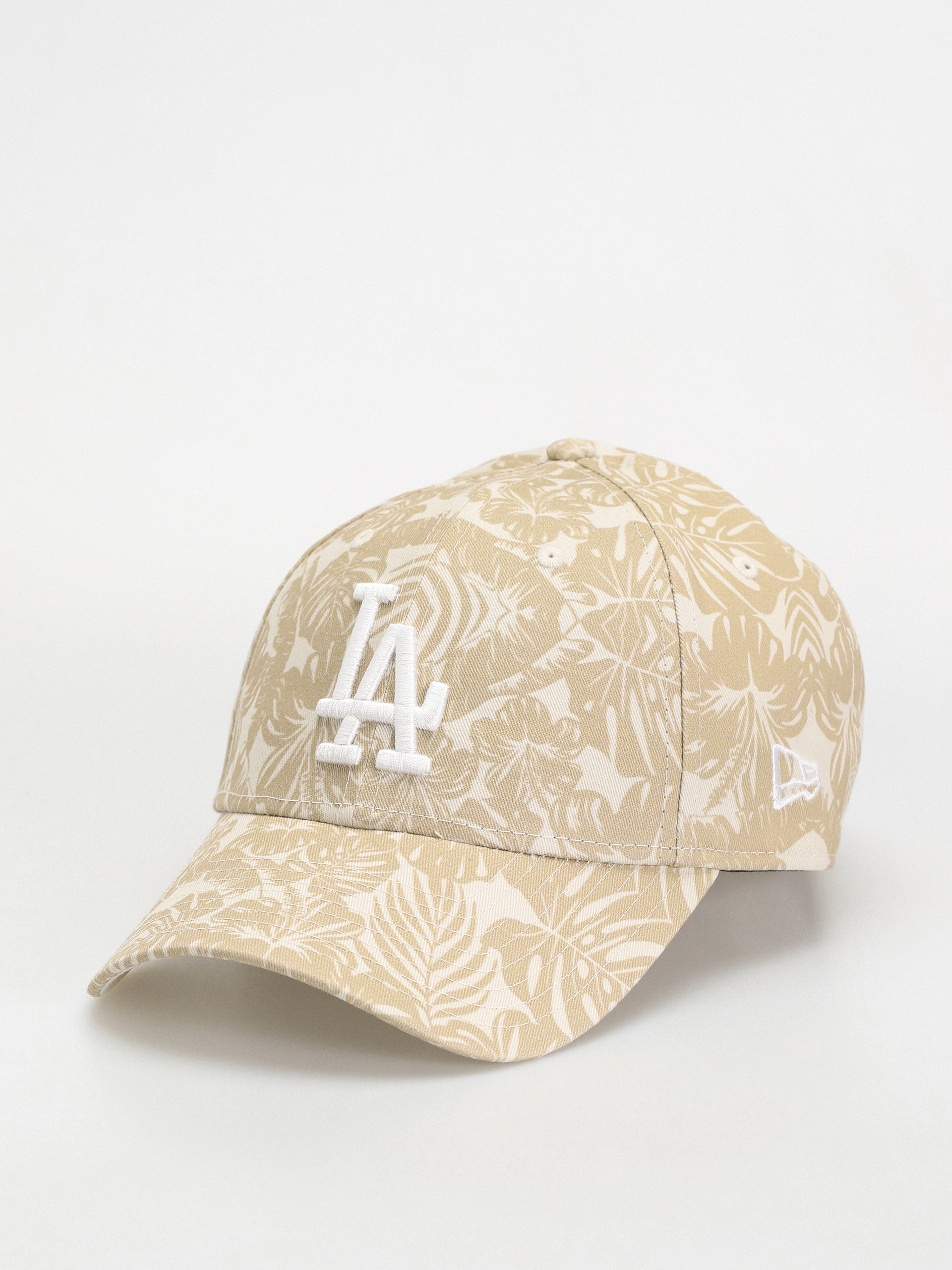 Kšiltovka  New Era MLB Summer AOP 9Forty Los Angeles Dodgers (ivory/brown)