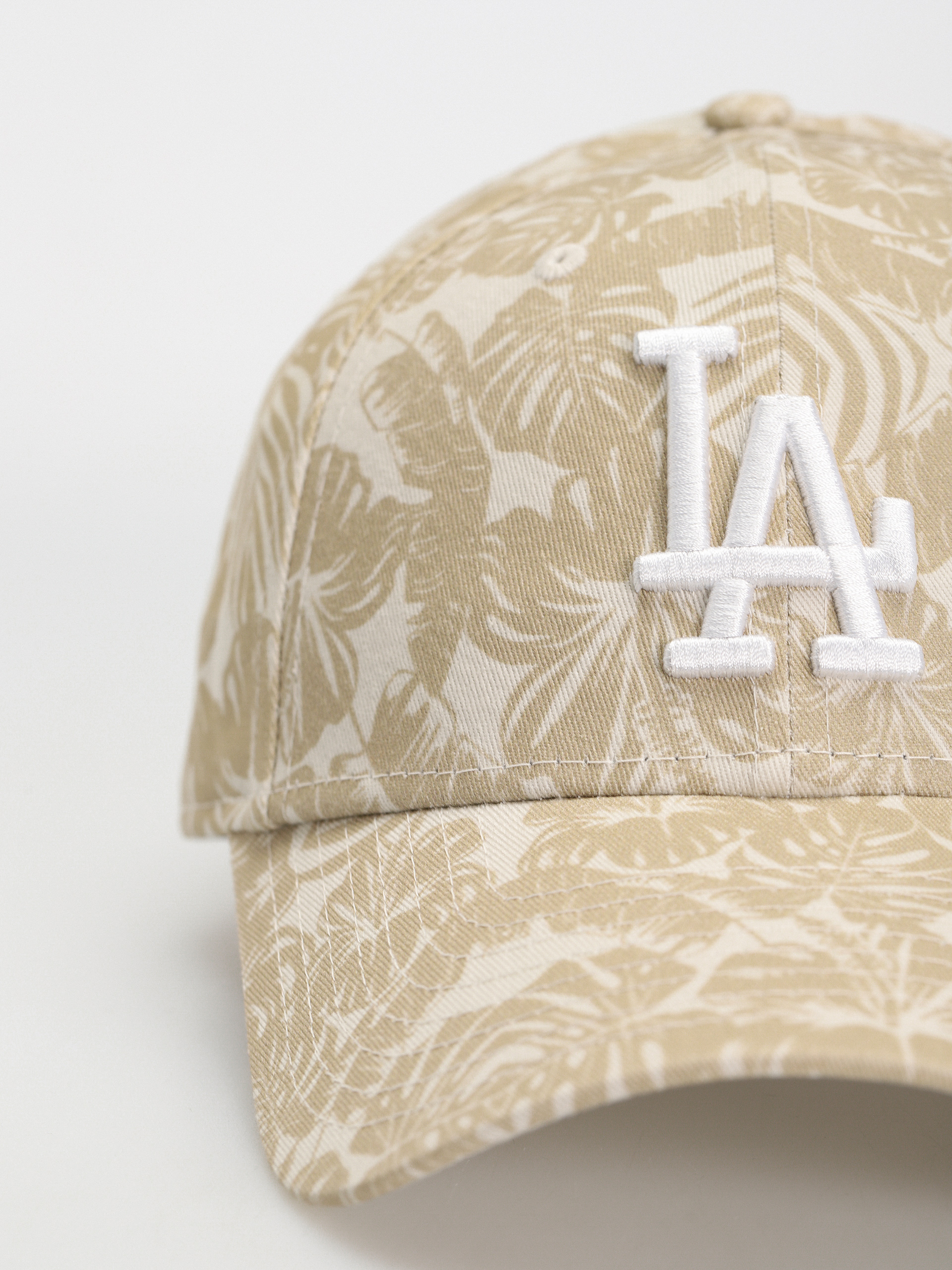 Kšiltovka  New Era MLB Summer AOP 9Forty Los Angeles Dodgers (ivory/brown)