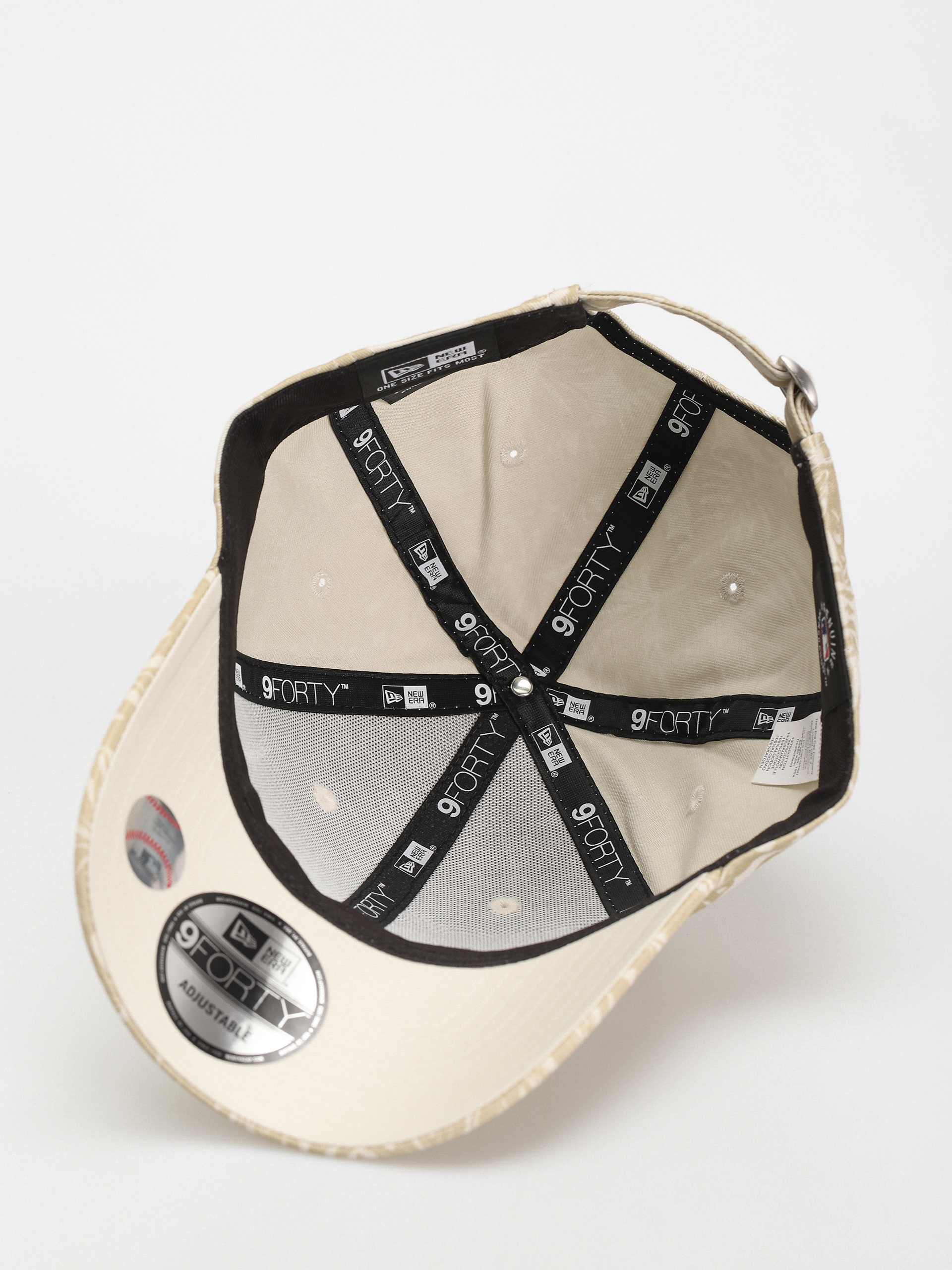 Kšiltovka  New Era MLB Summer AOP 9Forty Los Angeles Dodgers (ivory/brown)