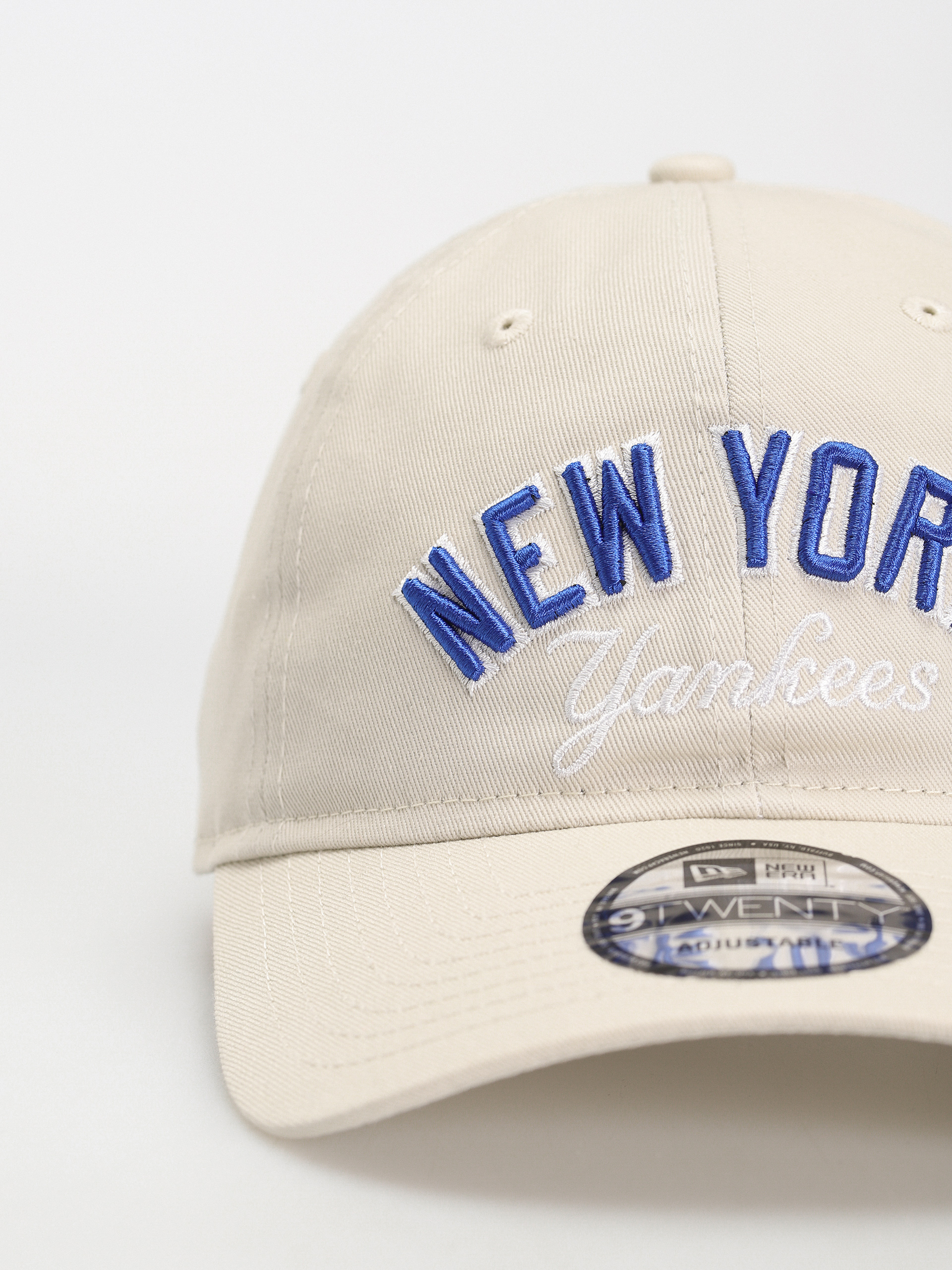 Kšiltovka  New Era MLB Wordmark 9Twenty New York Yankees (ivory/blue)
