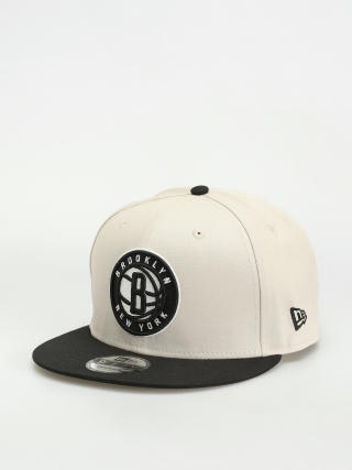 Kšiltovka New Era NBA Logo 9Fifty Broklyn Nets (ivory/black)