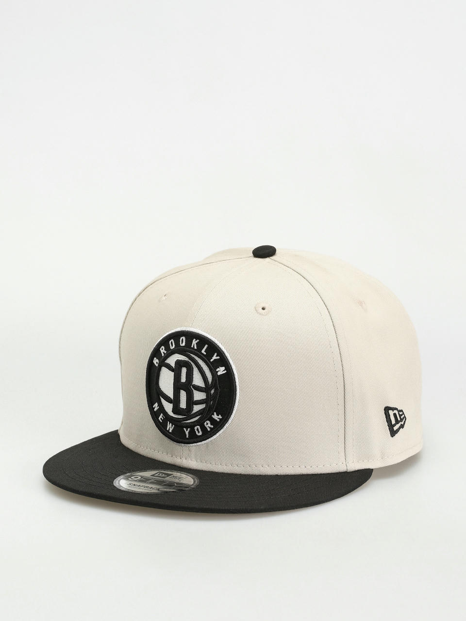 Kšiltovka New Era NBA Logo 9Fifty Broklyn Nets (ivory/black)