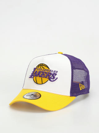 Kšiltovka  New Era NBA Trucker Los Agneles Lakers (yellow/purple)