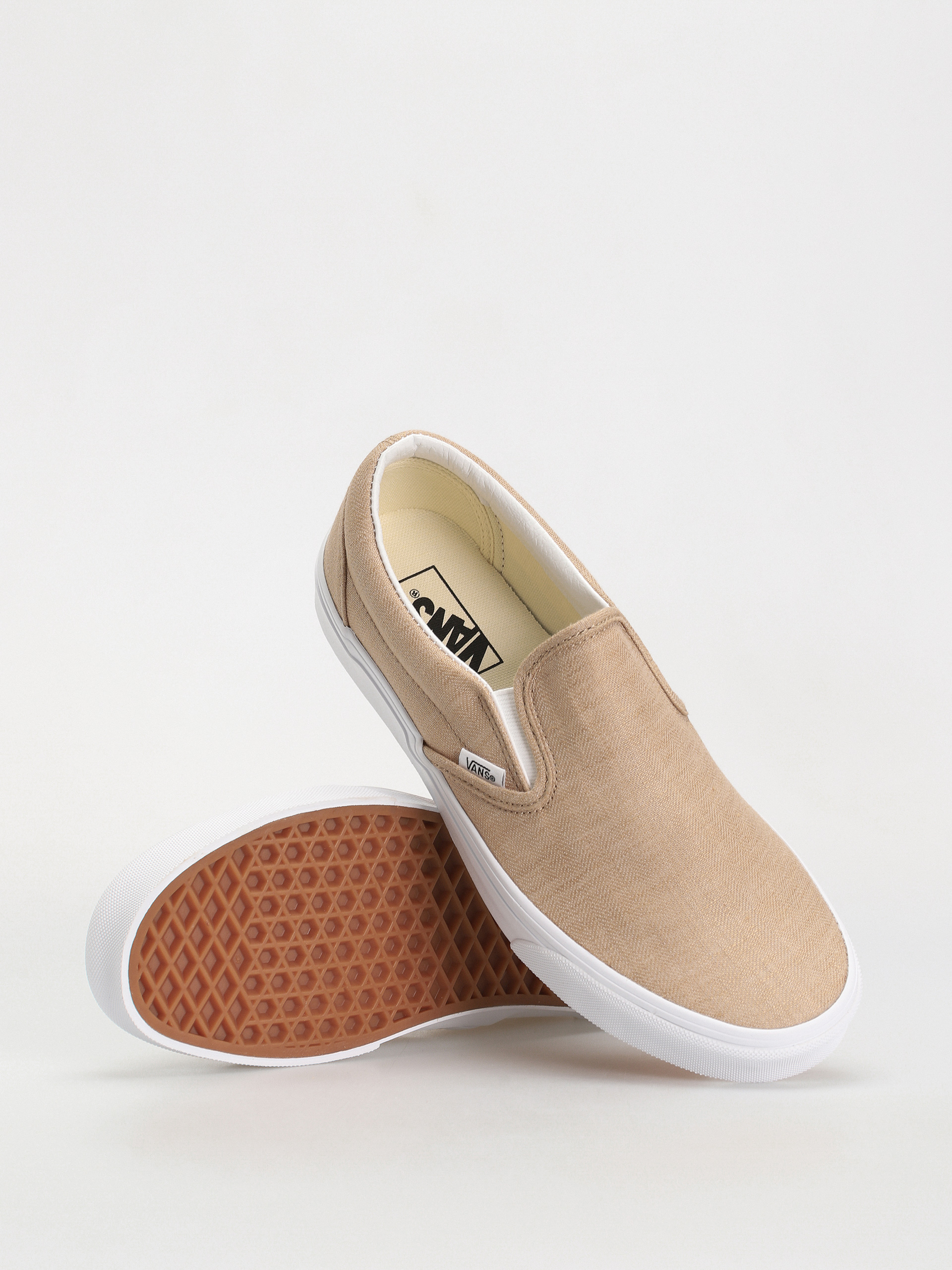Boty Vans Classic Slip On (summer linen incense)